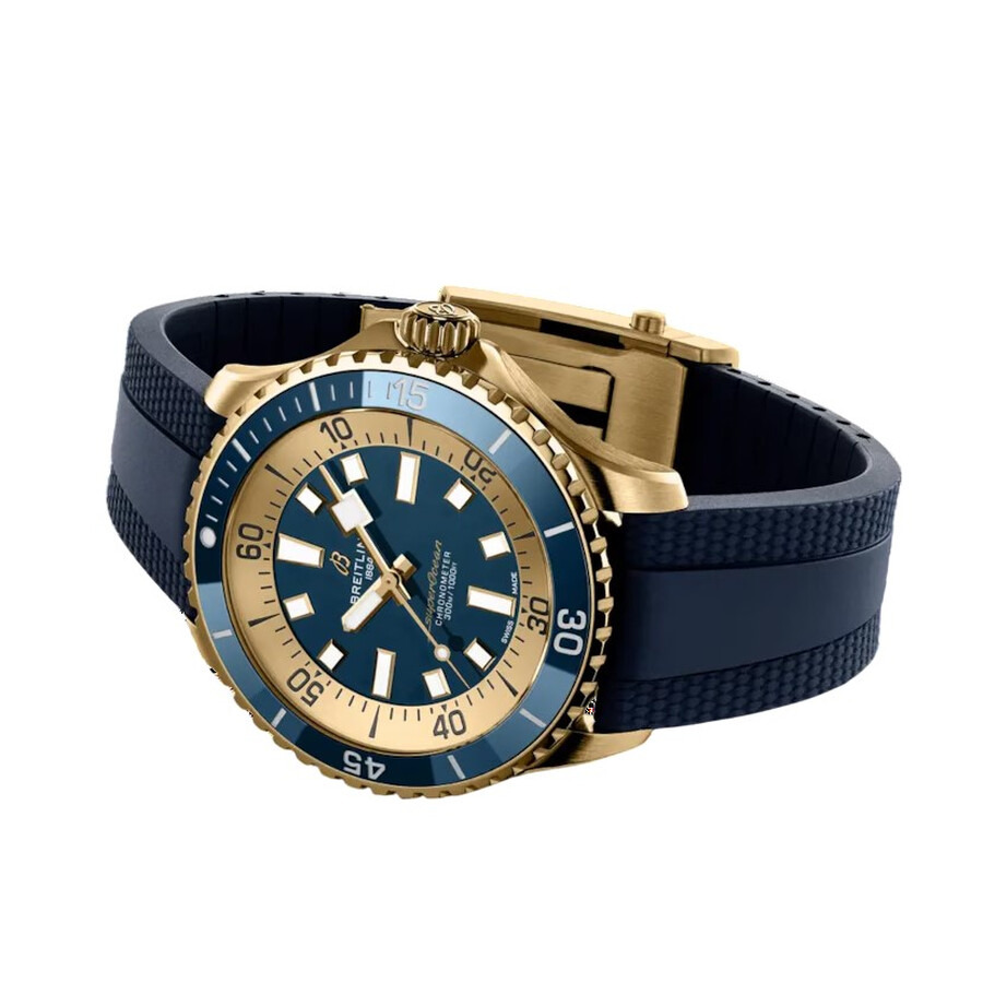 Breitling Superocean Automatic Chronometer Blue Dial Watch N173761A1C1S1 - 3