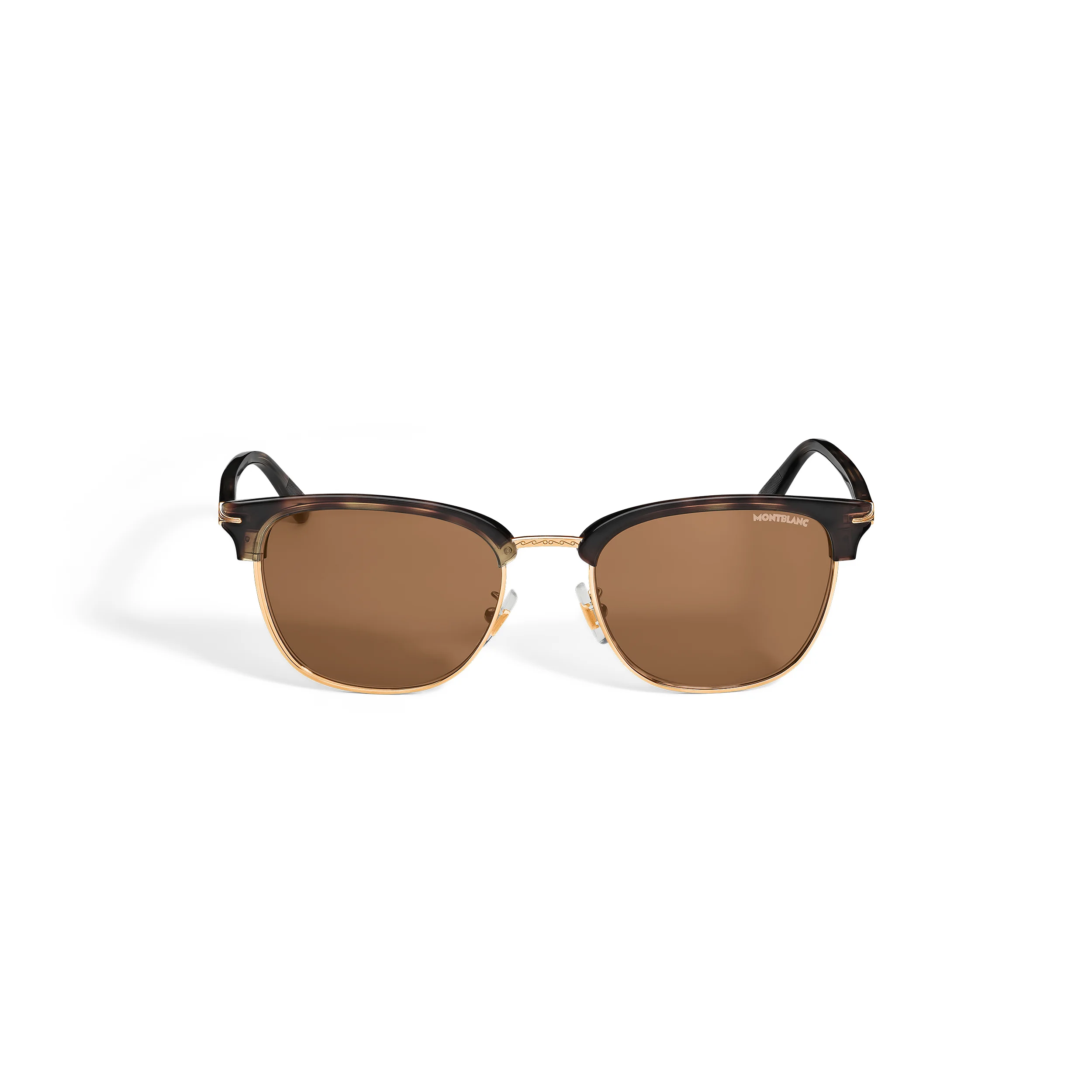 SQUARED SUNGLASSES WITH METAL GOLD COL FRAME - 1