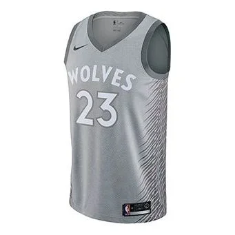 Nike Jimmy Butler City Edition Swingman Jersey SW Silver 912125-009 - 1