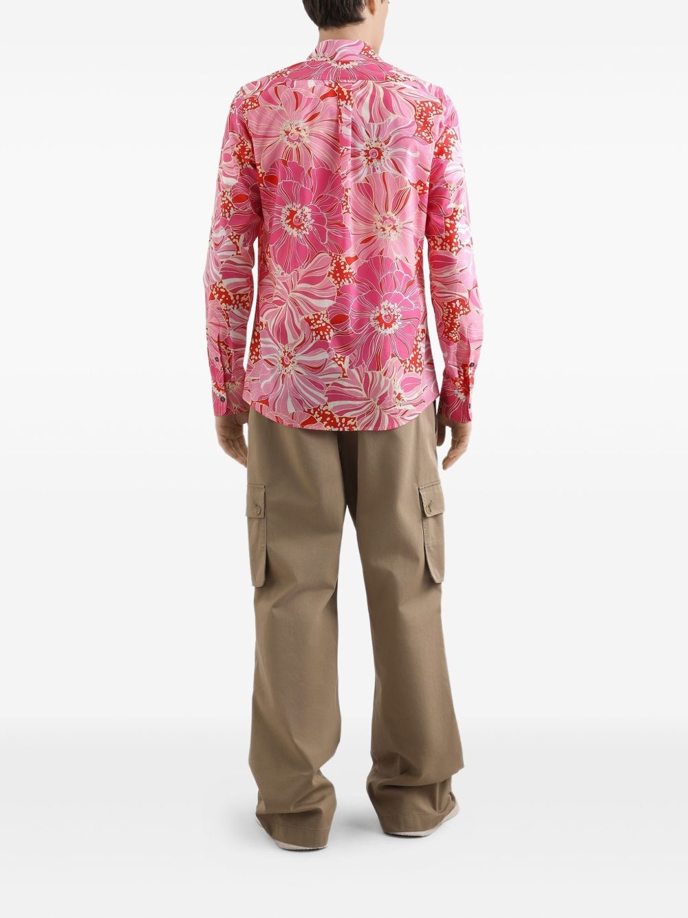 adjustable-ankles cargo pants - 3