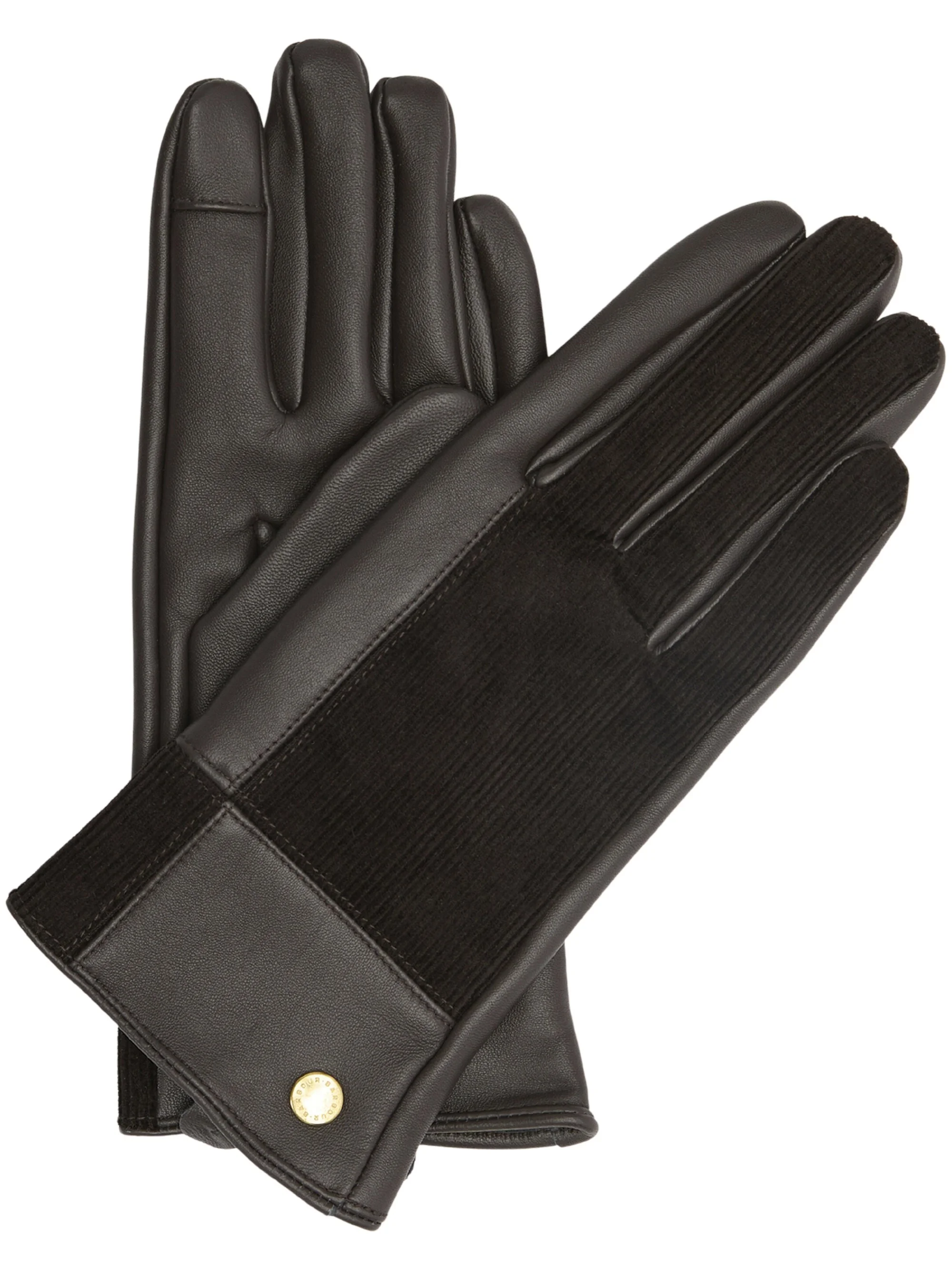 Dunswell Leather Patchwork Gloves - 1