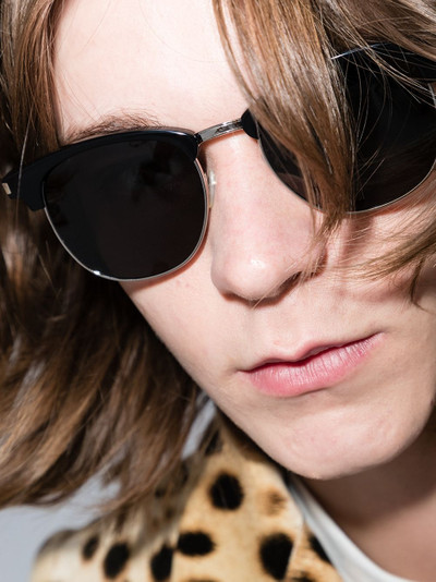 SAINT LAURENT Classic 108 round-frame sunglasses outlook