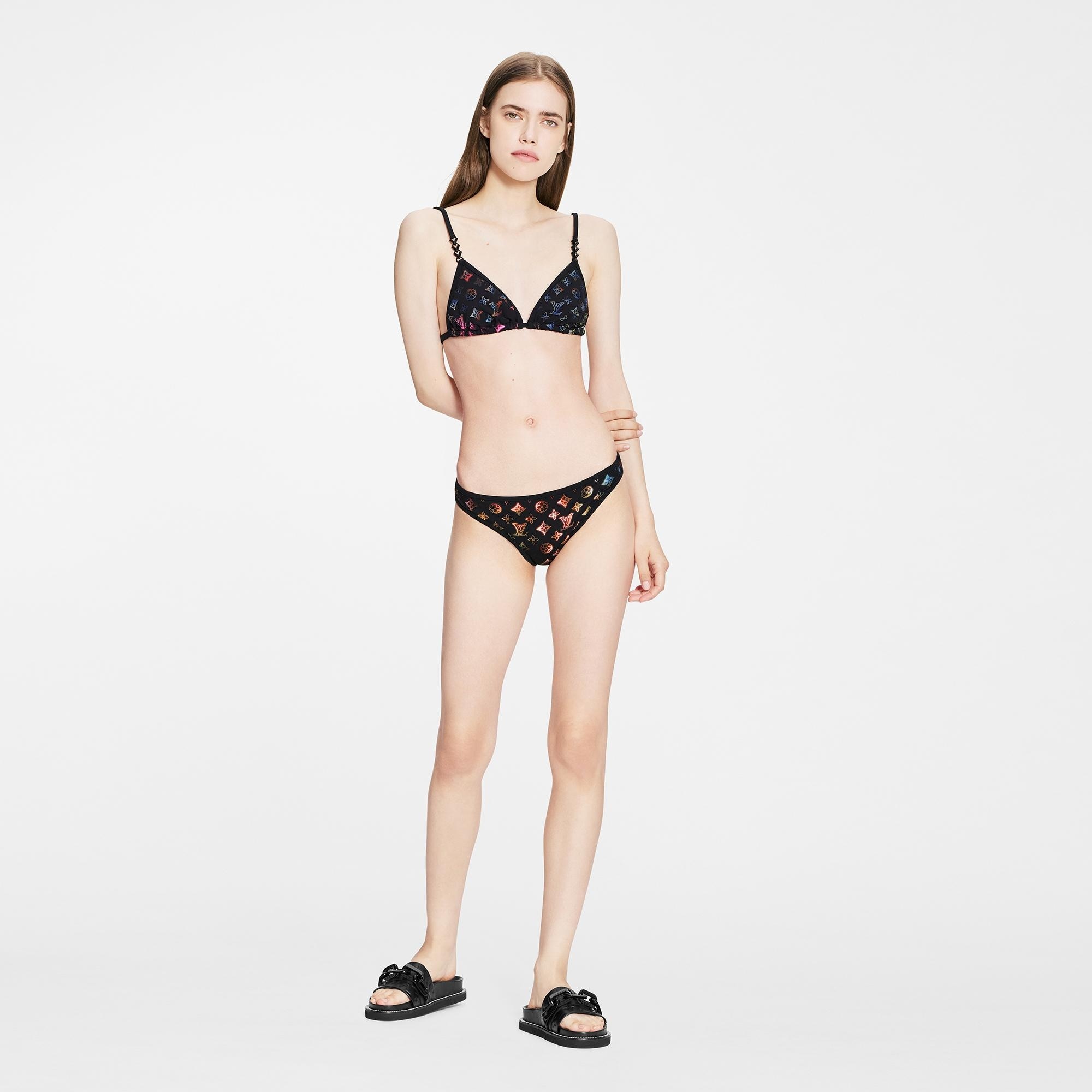 Neon Mahina Monogram Bikini Bottoms - 2