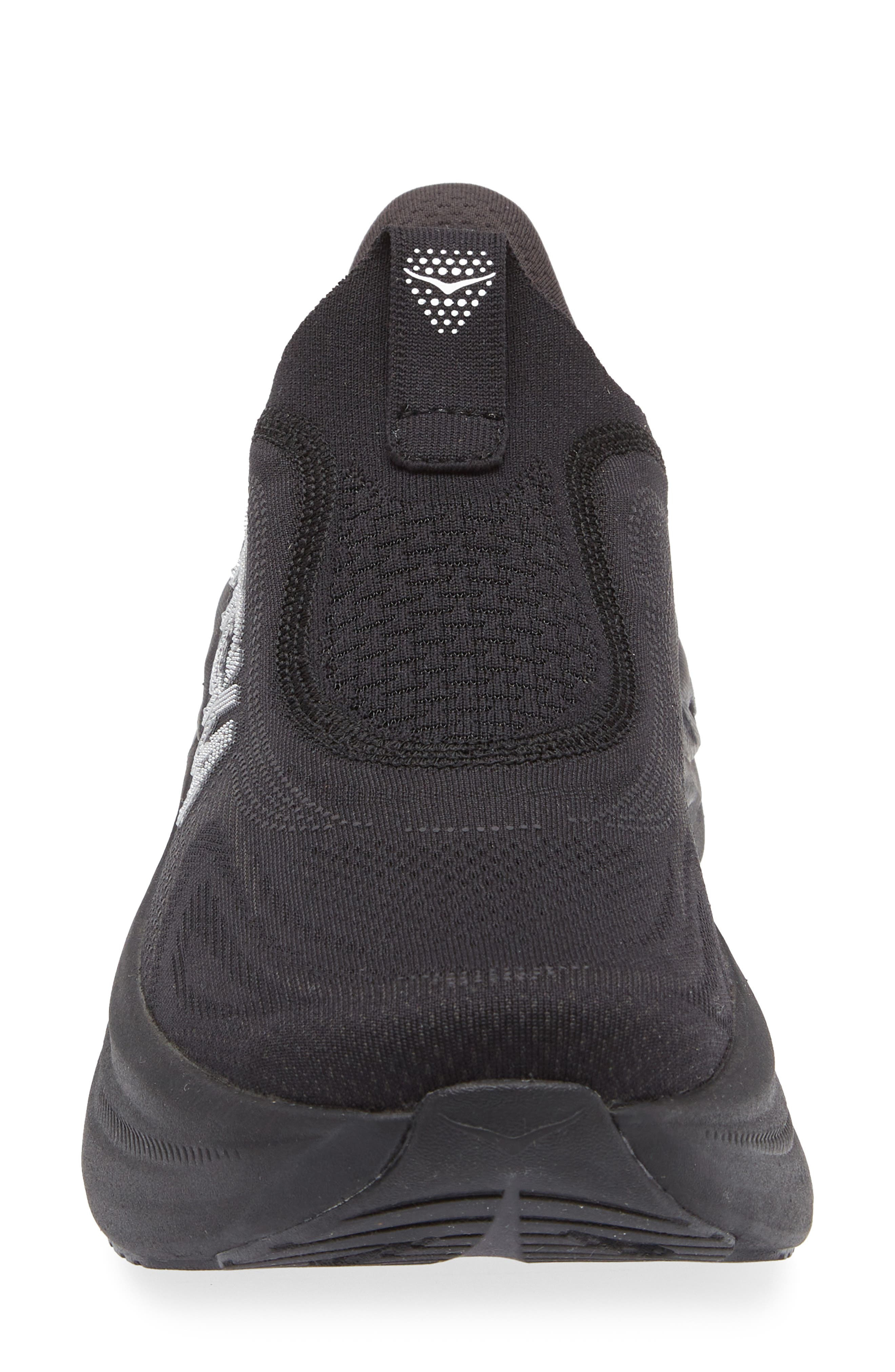 HOKA Skyward Laceless Recovery Sneaker in Black /Black at Nordstrom - 4