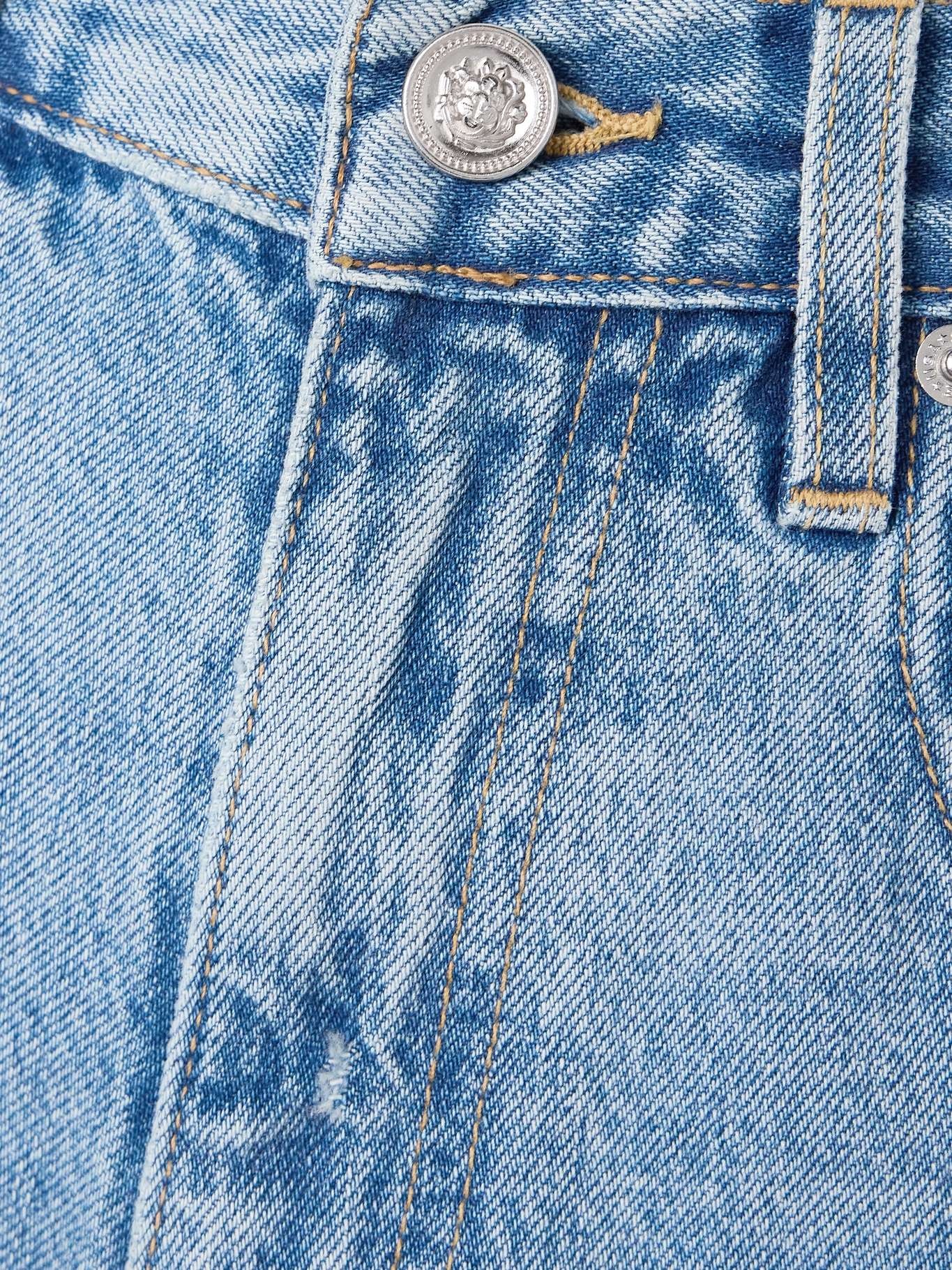 Walker distressed denim shorts Light denim - 5
