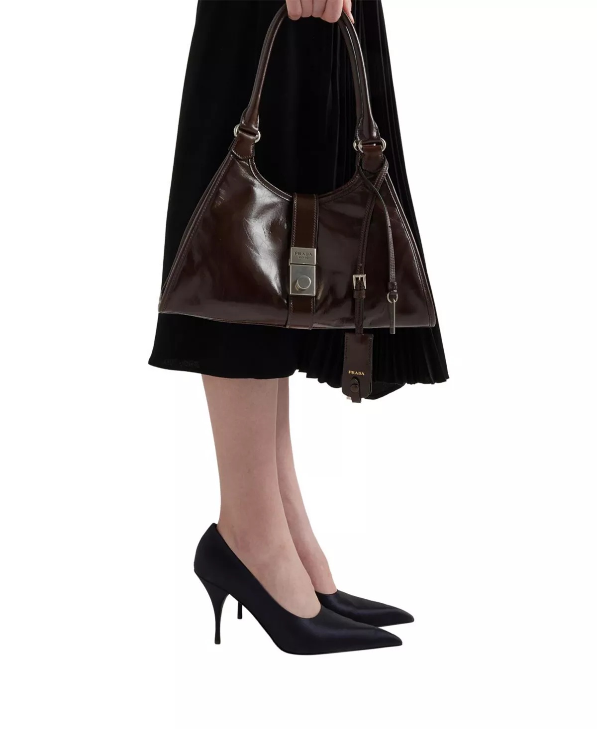 Women's Satin Pumps - 2