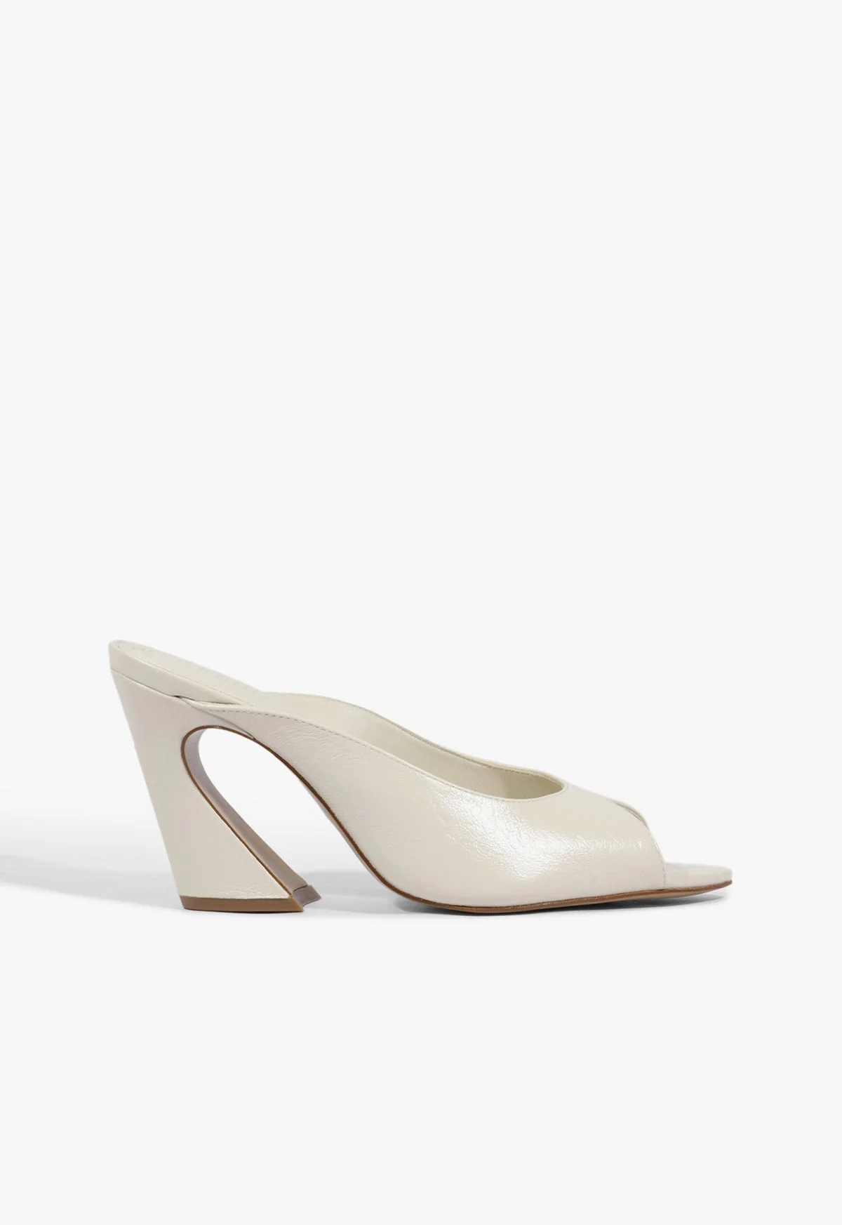 Lexi Block Mule Leather Sandal - 1