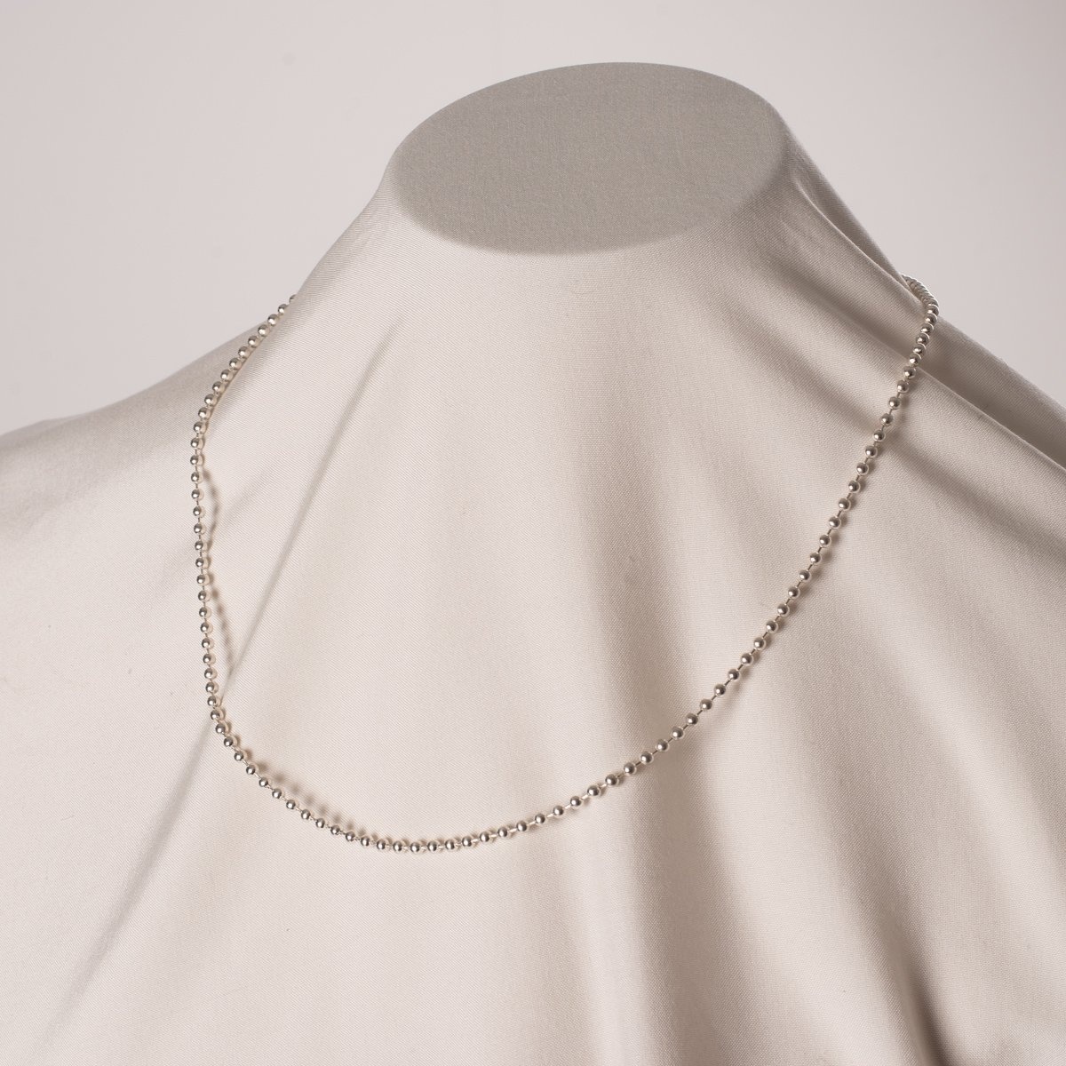 CS-BAL3-24 GOOD ART HLYWD Ball Chain Necklace 3 at 24" - Sterling Silver - 3