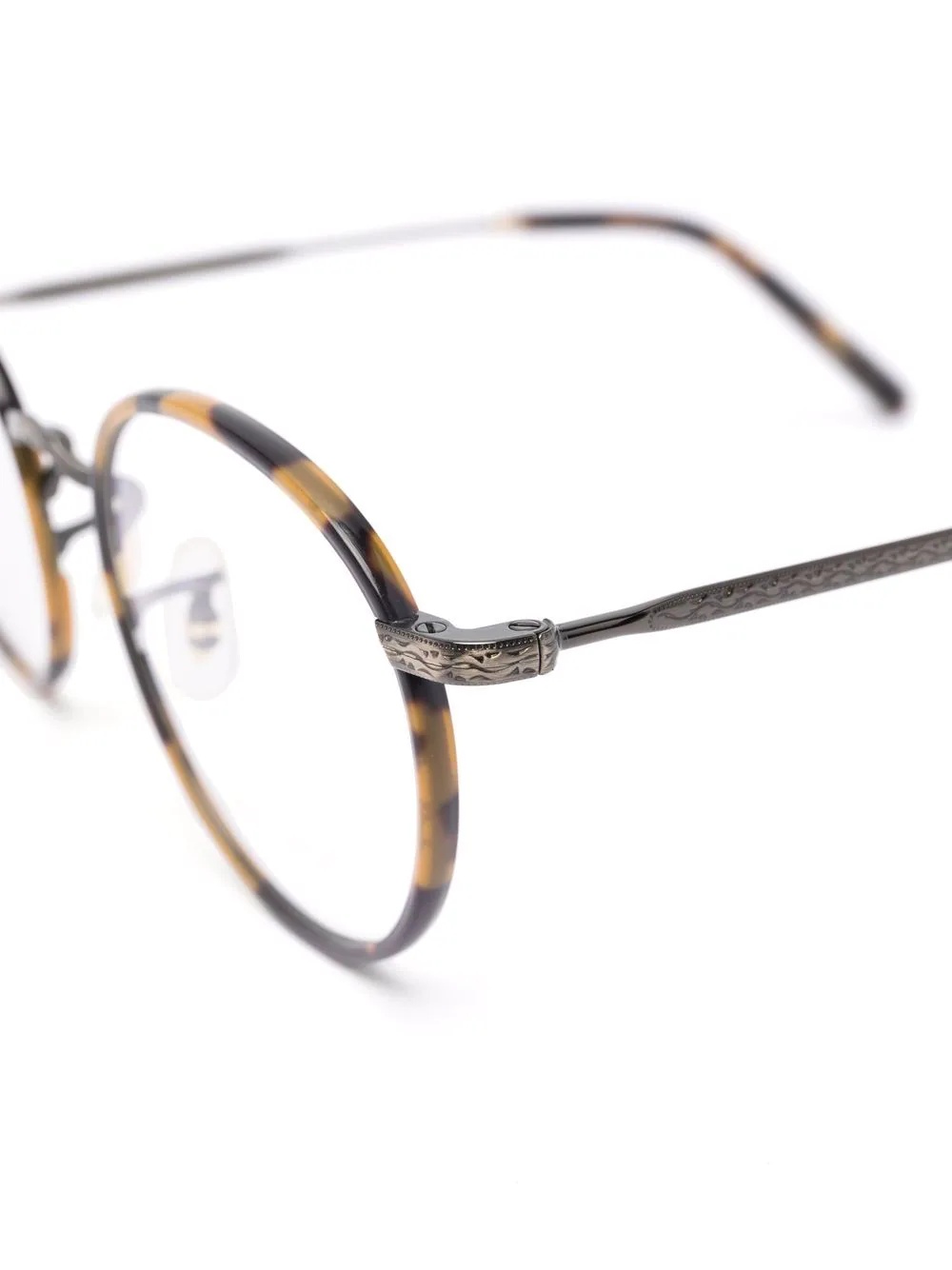 tortoiseshell-frame glasses - 3
