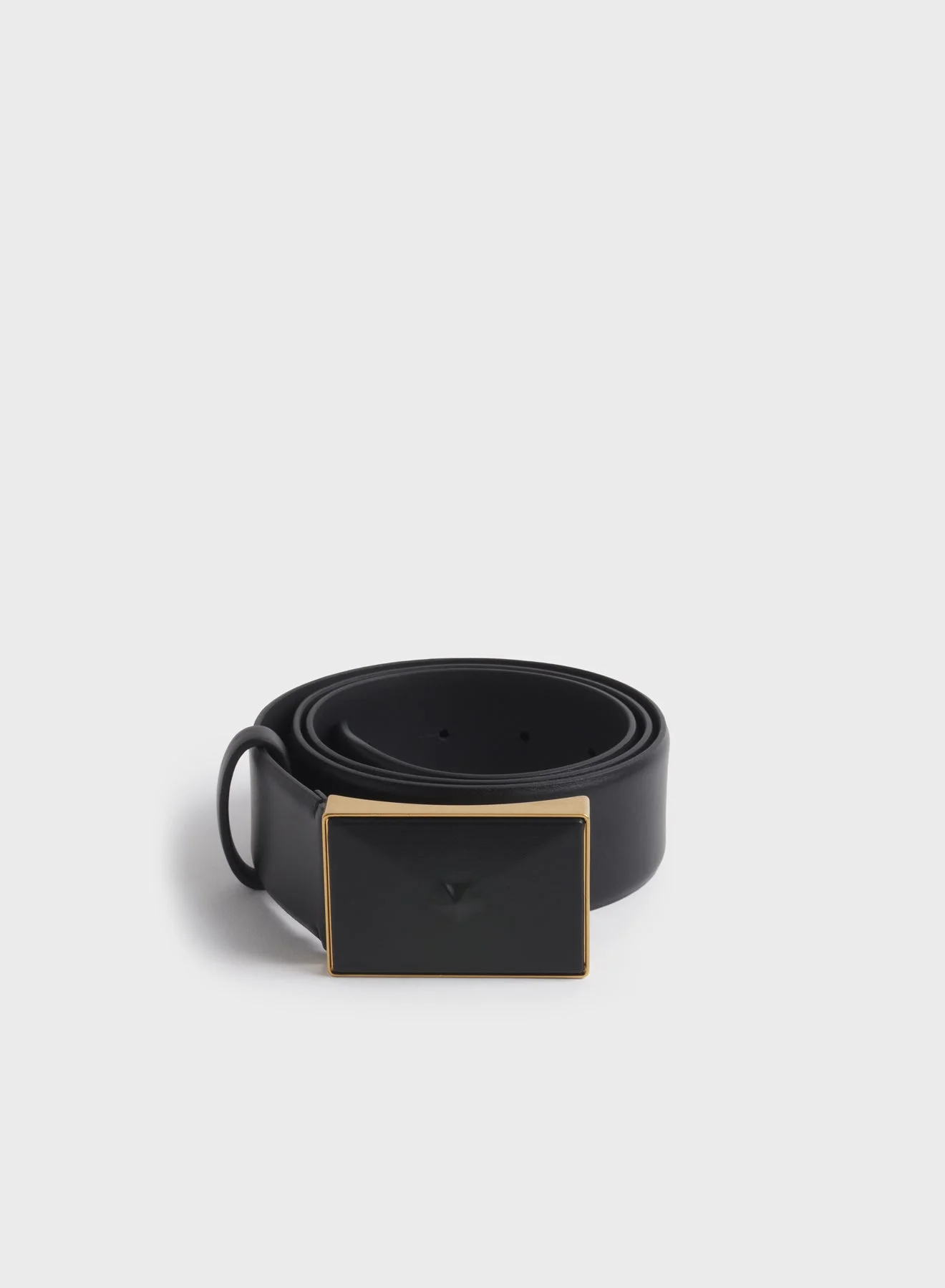 large gold star buckle belt - 1