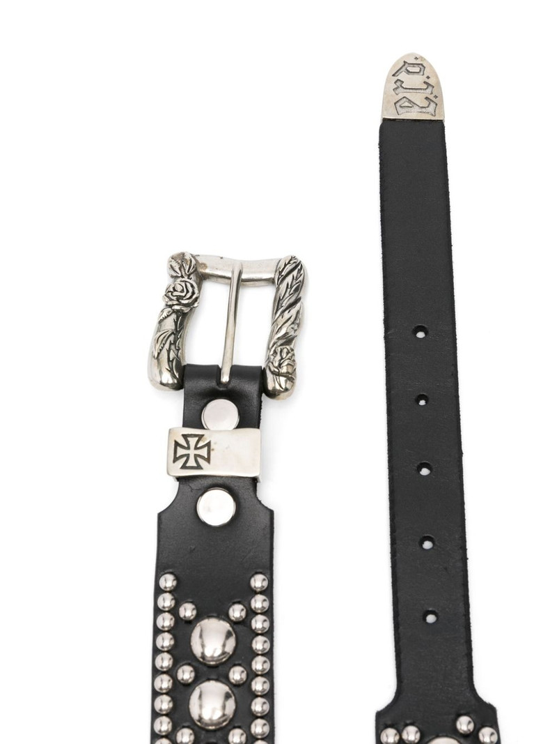 Enfants Riches Déprimés stud-embellished belt outlook