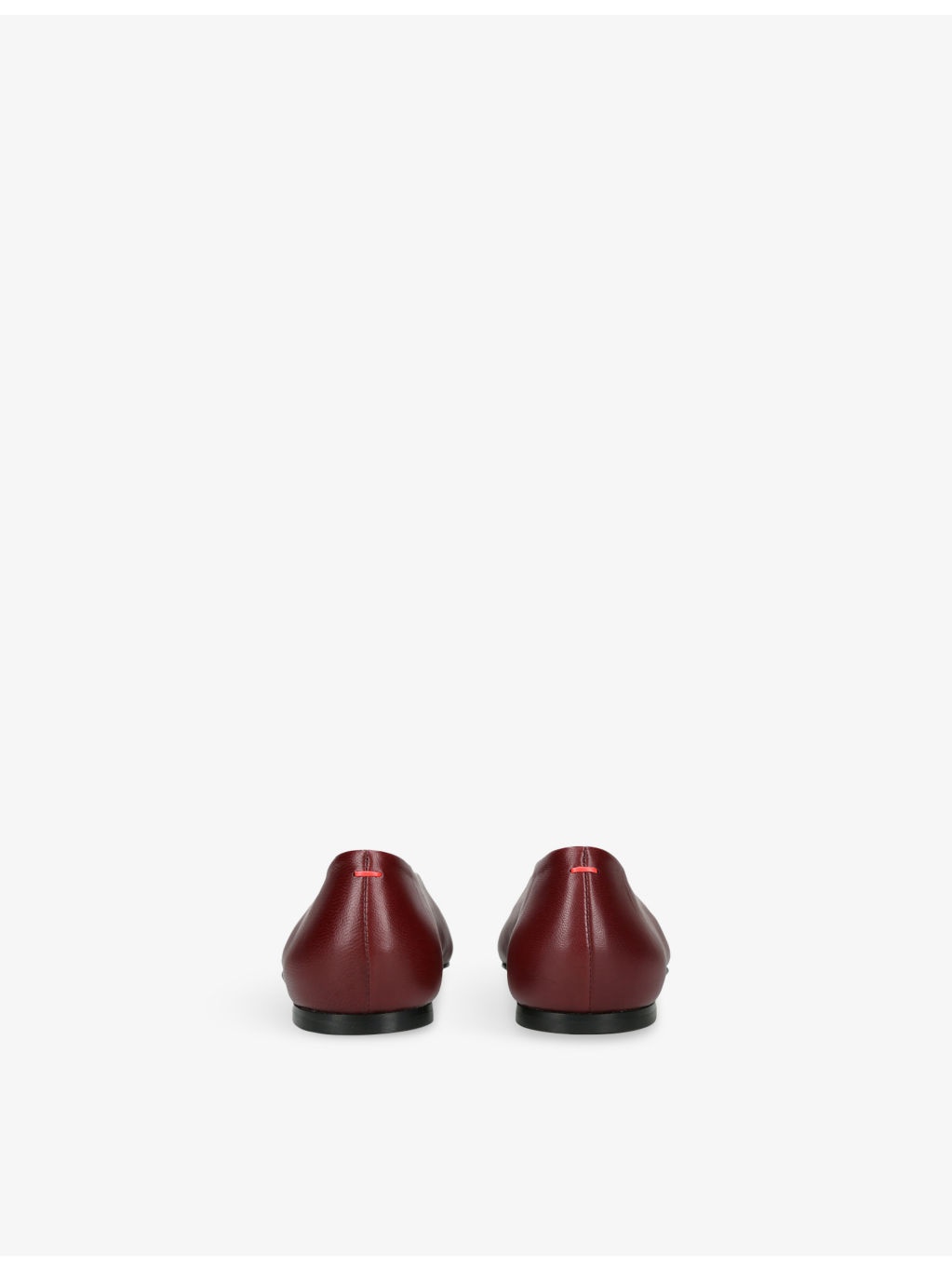 Betty Pointed-Toe Leather Ballet Flats - 4