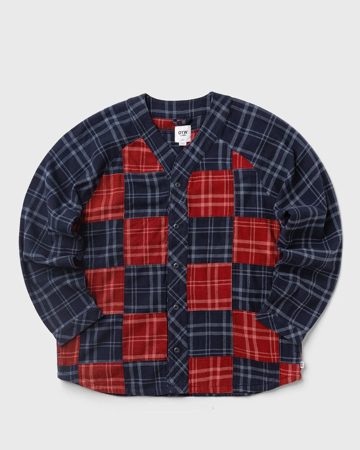 OTW FLANNEL BLOCKED SHIRT - 1