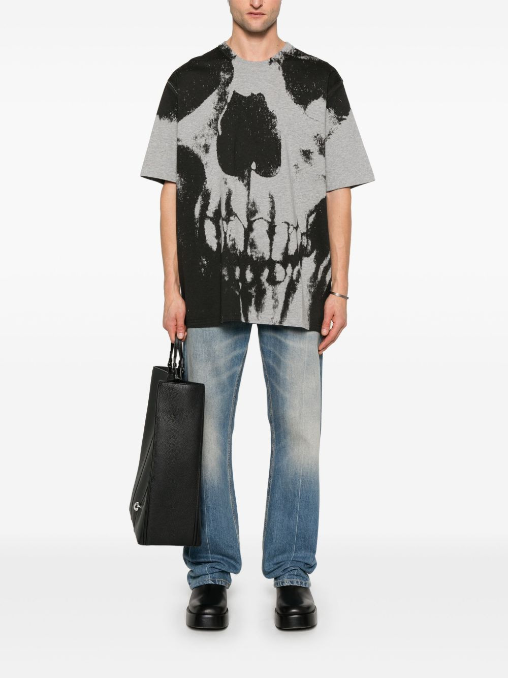 Alexander McQueen Skull T-shirt - 4
