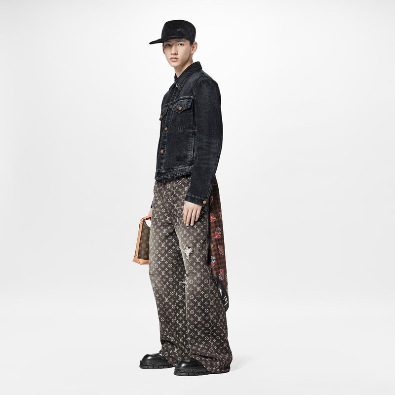 Monogram Velvet Cap 5