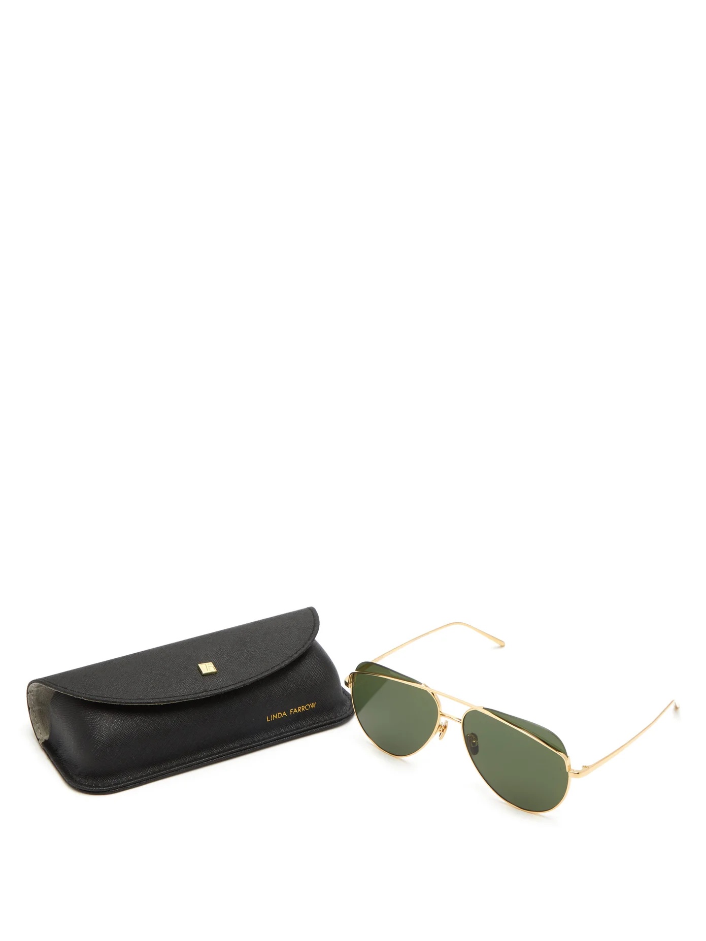 Aviator metal sunglasses - 5