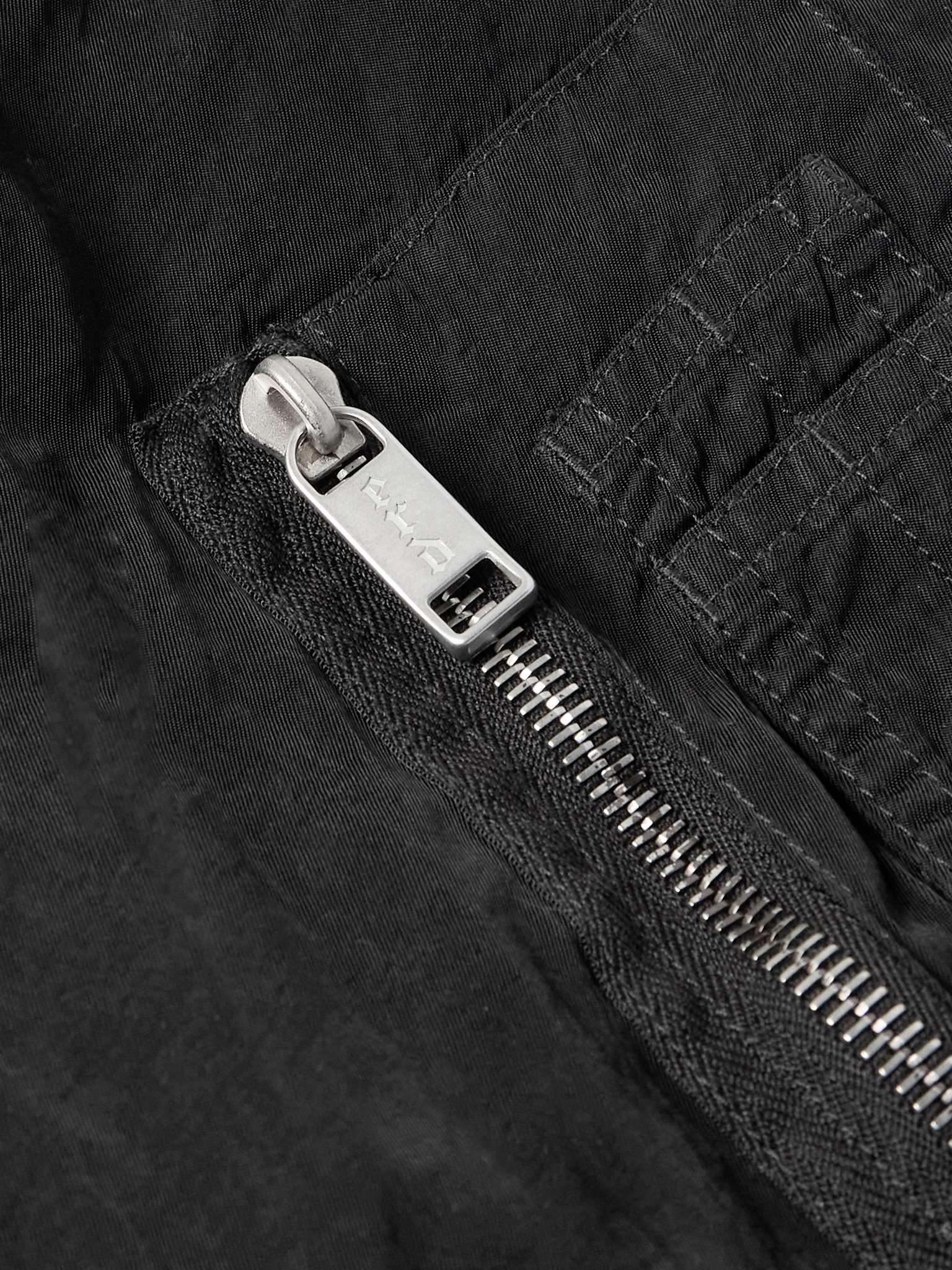 Padded Printed Crinkled-Shell Bomber Jacket - 5