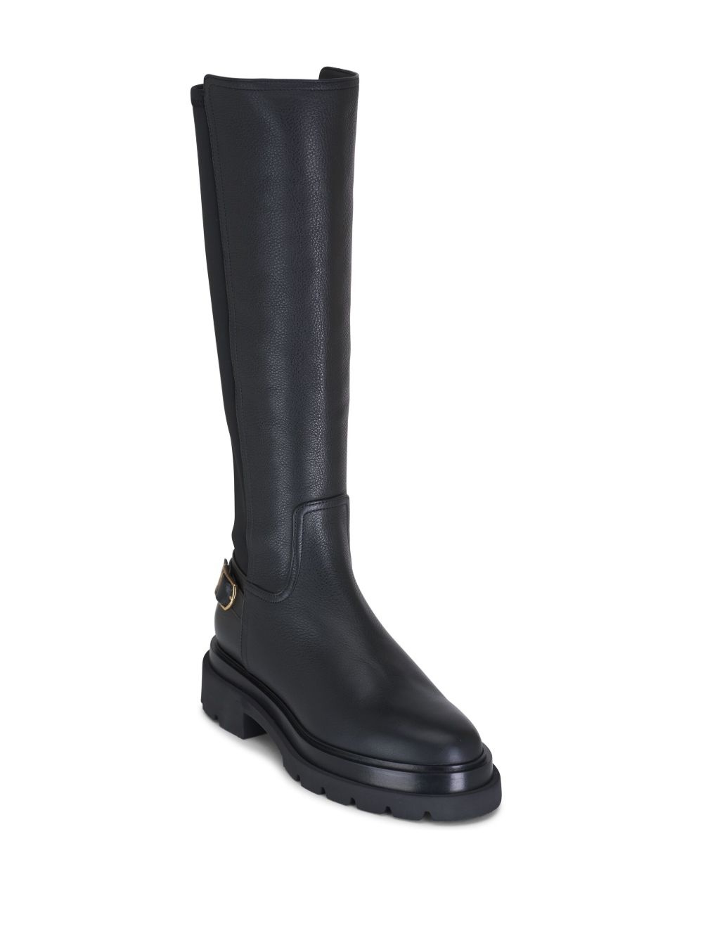 leather boots - 2