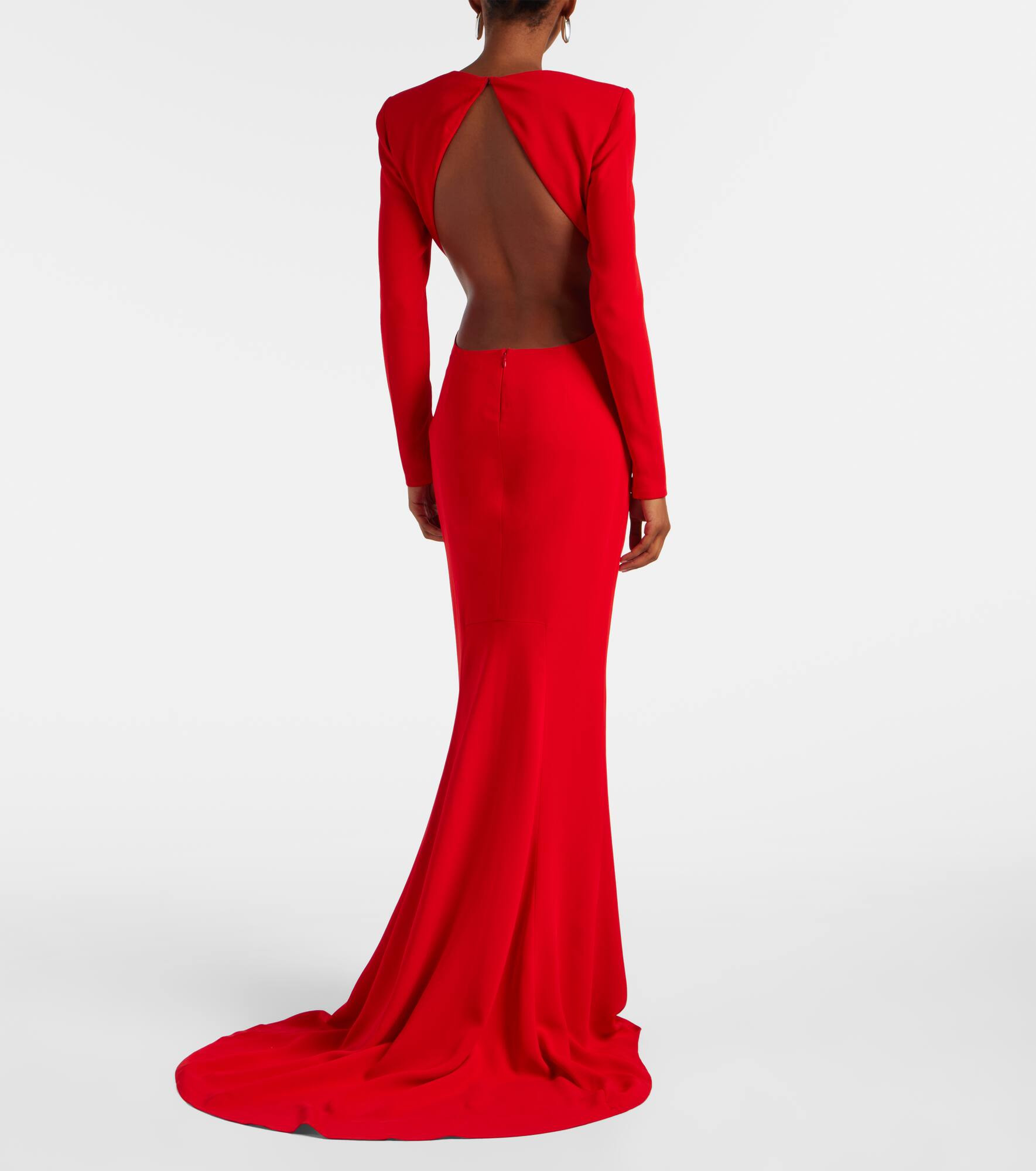 Crêpe gown - 3
