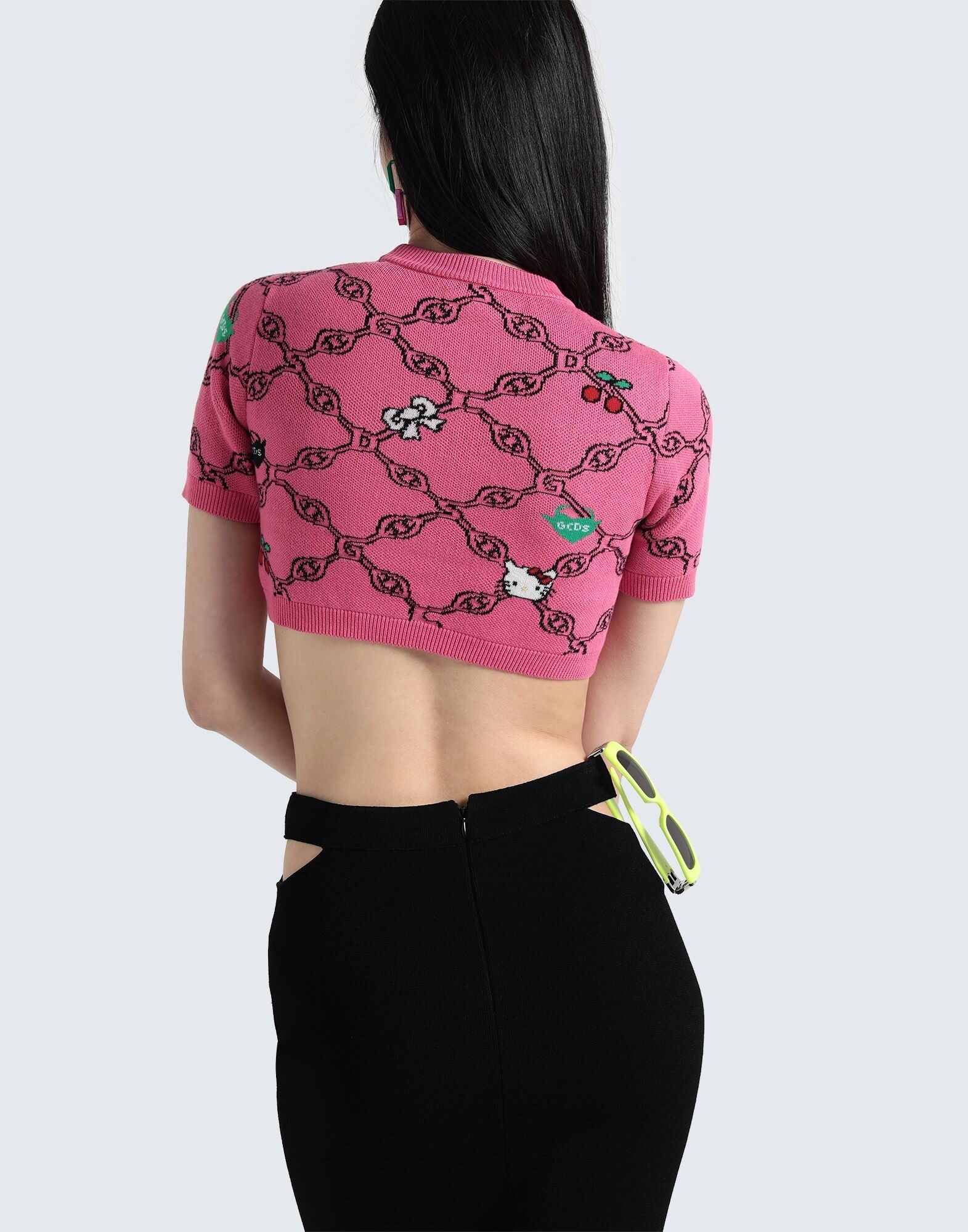 Magenta Women's Crop Top - 3