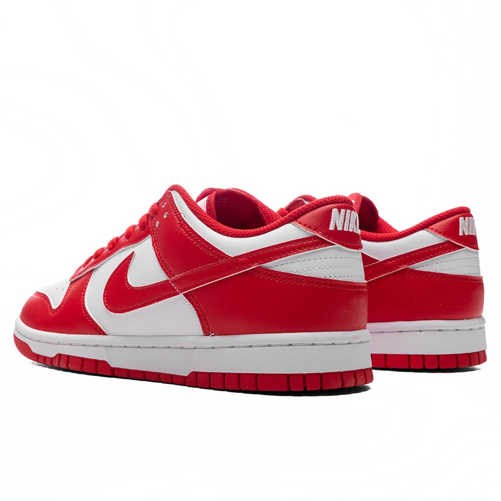 DUNK LOW RETRO - WHITE/UNIVERSITY RED - 3