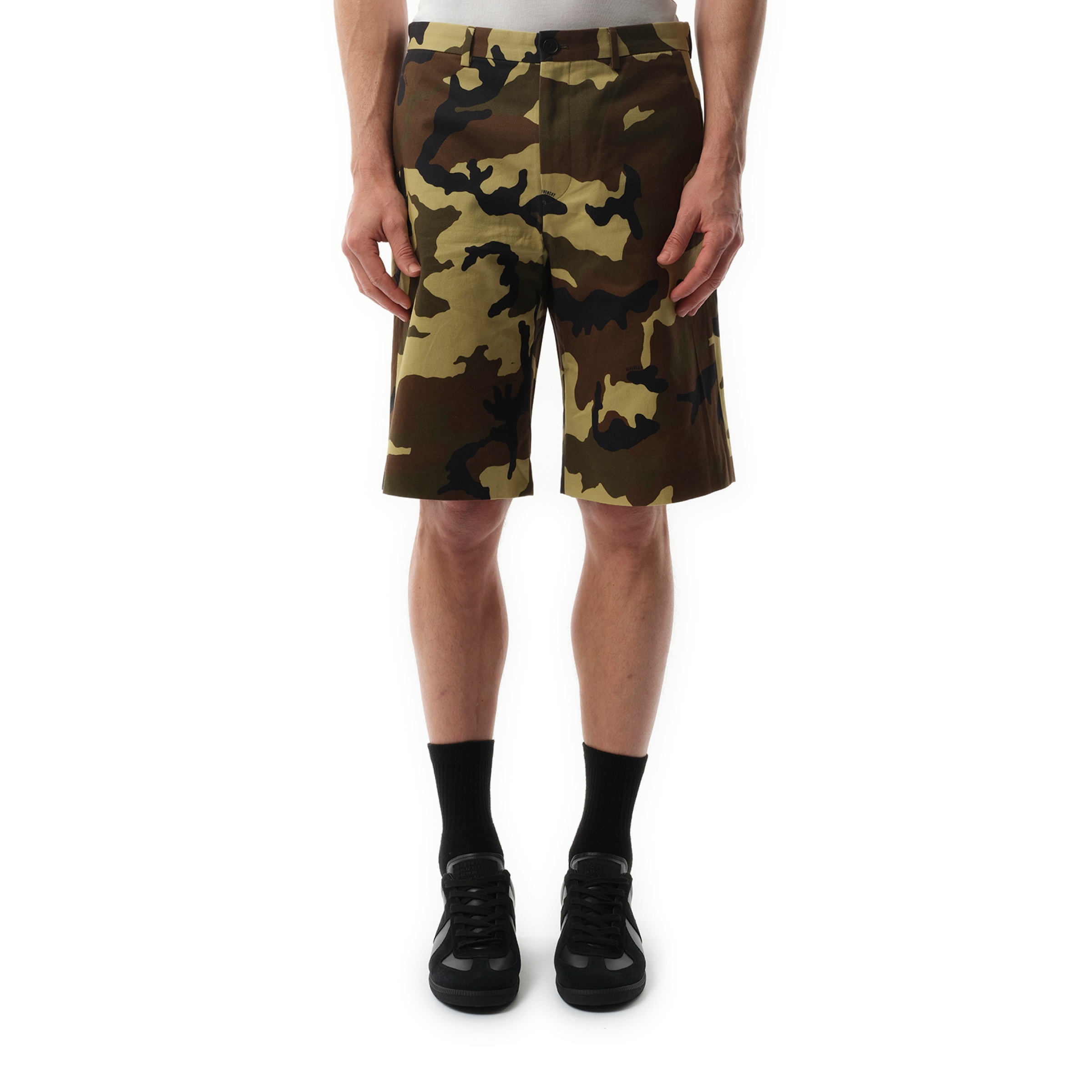 Camo Bermuda in Khaki - 1