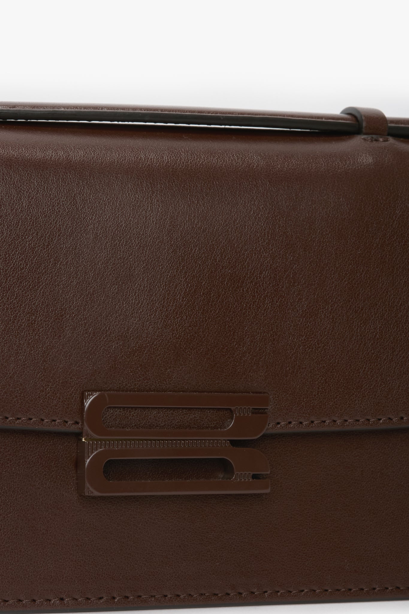 Tonal Mini Dorian Bag In Dark Brown Smooth Leather - 4