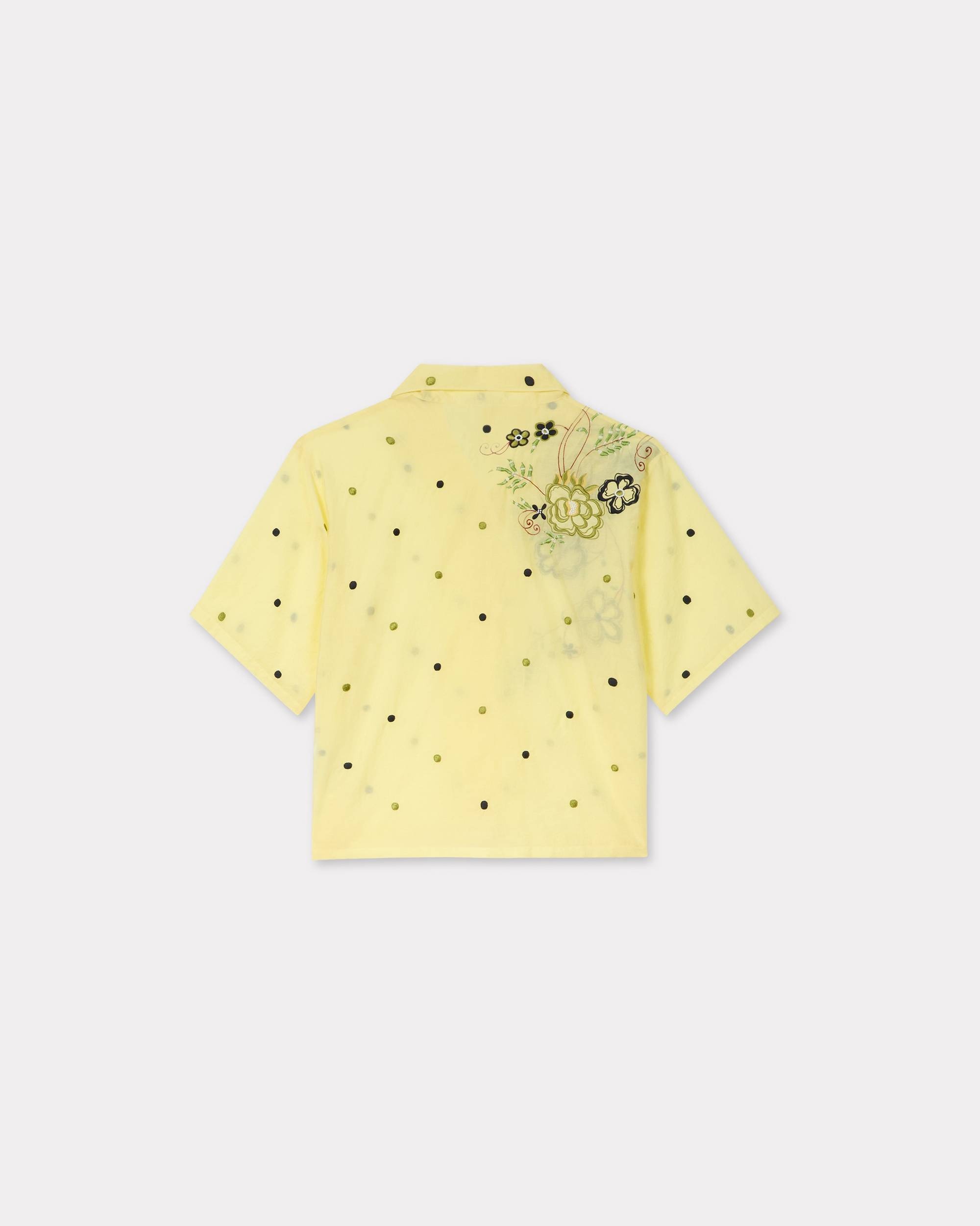 'KENZO Peonies' embroidered hawaiian shirt - 2