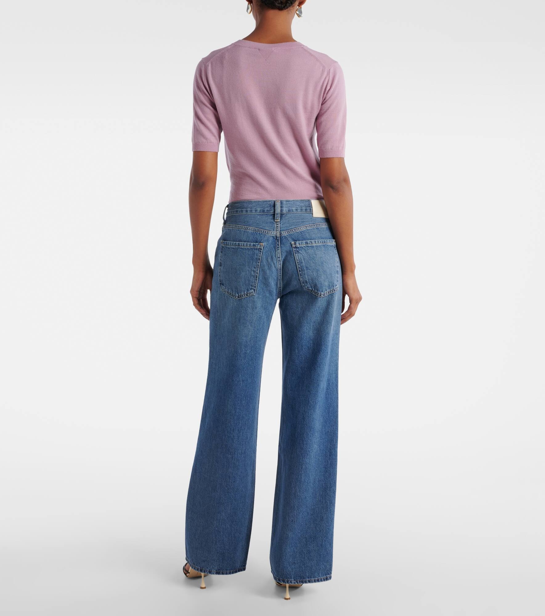 Annina high-rise wide-leg jeans - 3