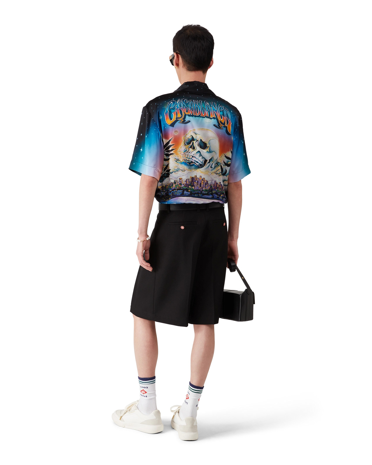 Chicano Pleated Shorts | Casablanca Paris - 5
