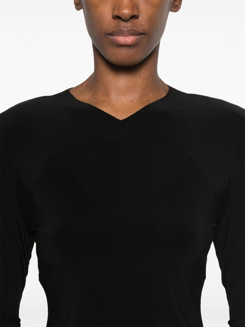 V-necked top - 9