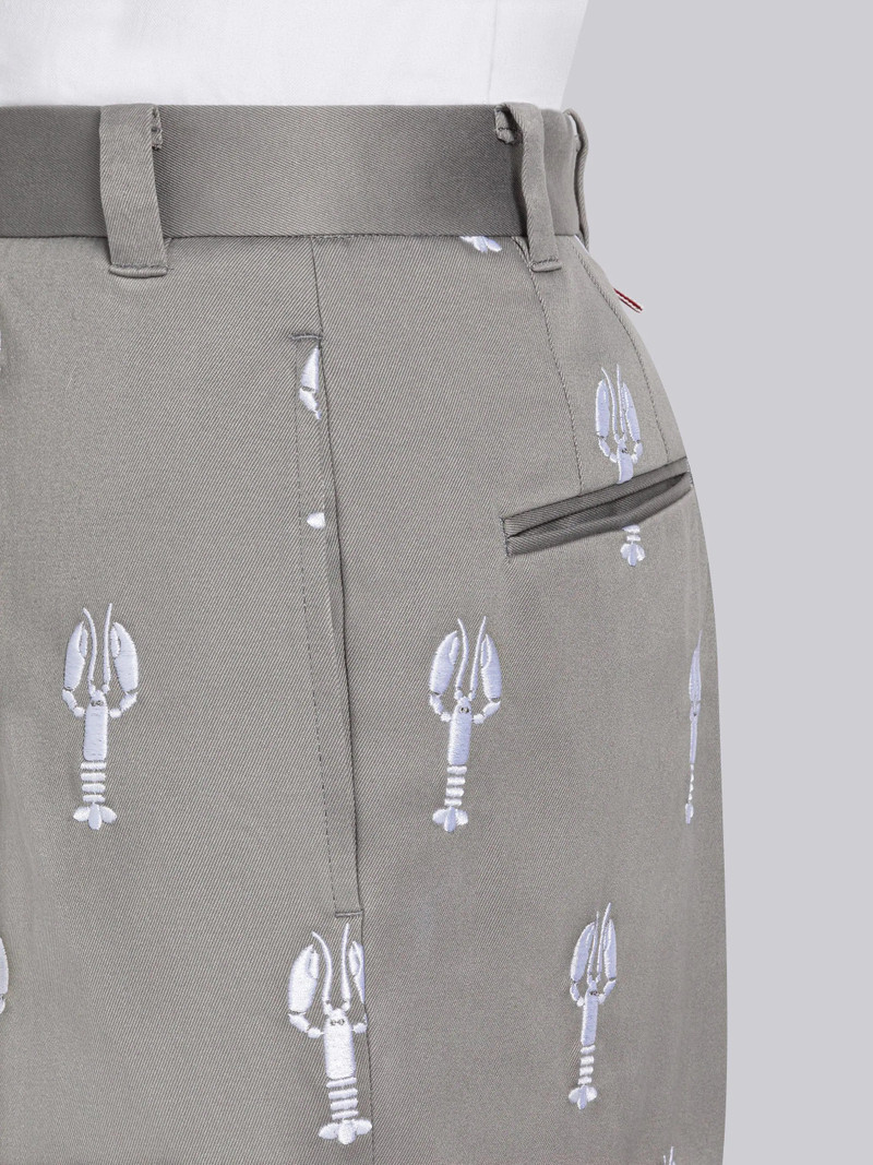 Lobster Half Drop Unconstructed Straight Leg Trouser 5