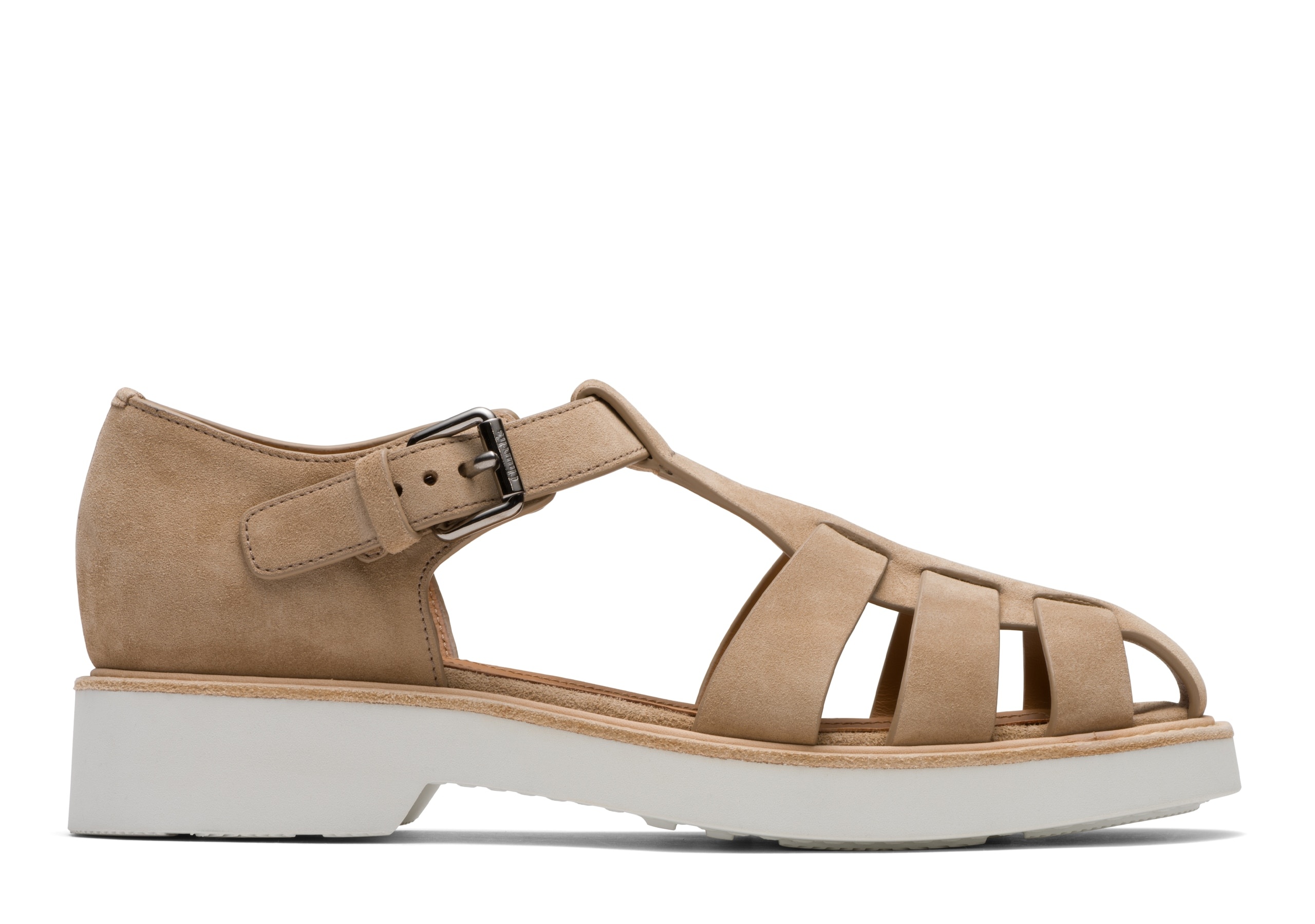 Hove w 4
Soft Suede Sandal Natural - 1