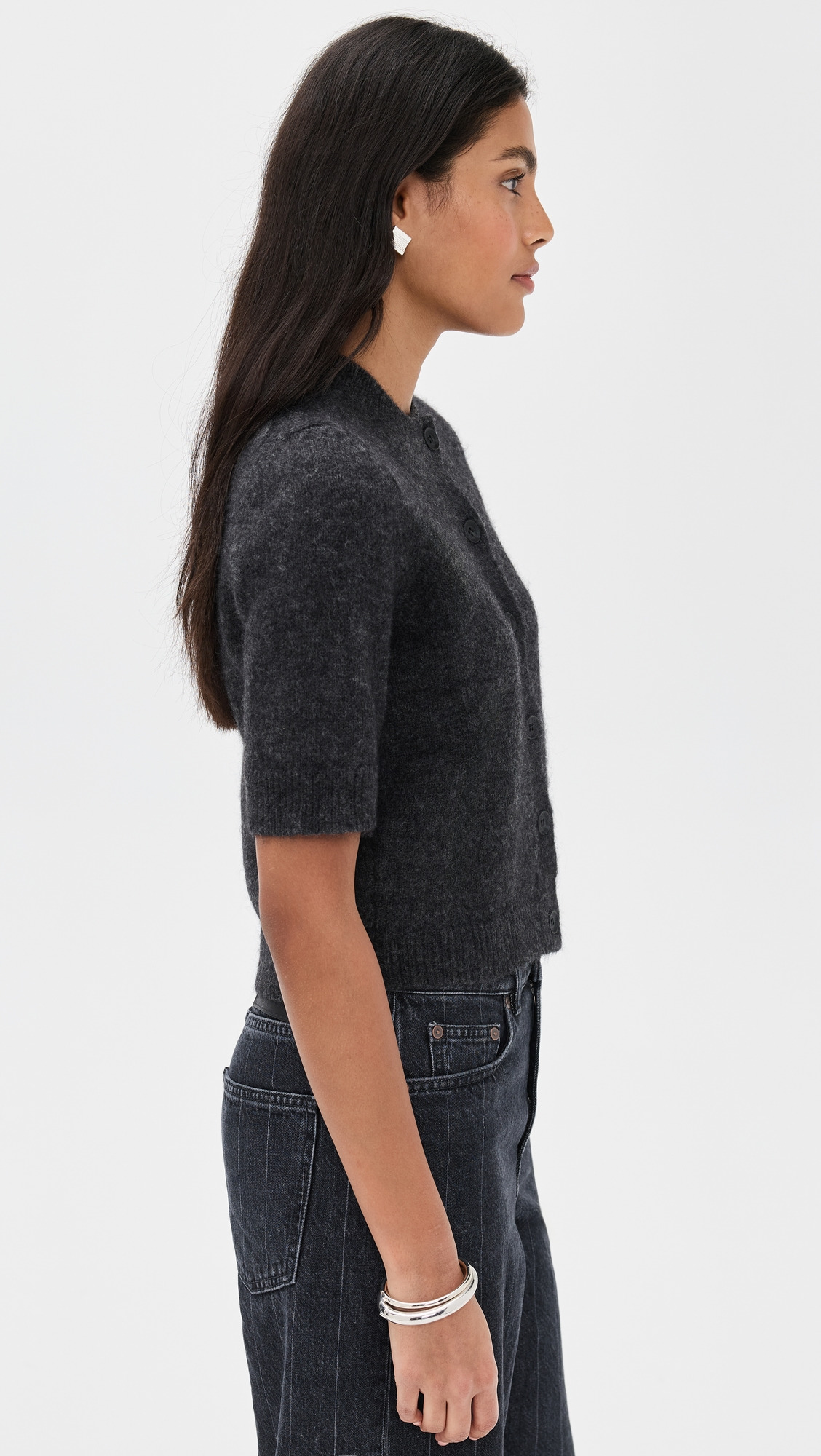 Brushed Cardigan Top - 3
