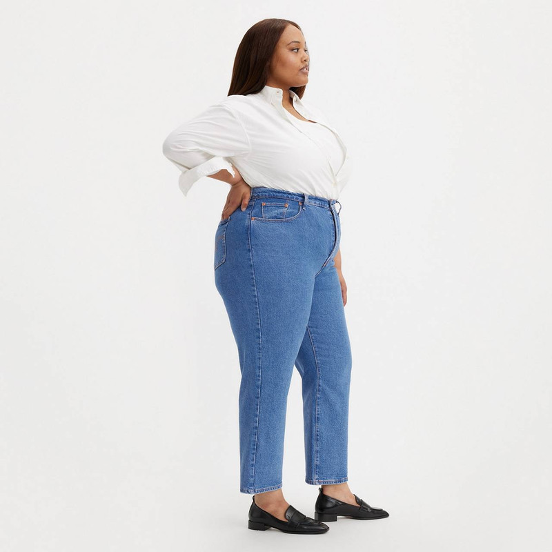 RIBCAGE STRAIGHT ANKLE WOMEN'S JEANS (PLUS SIZE) 6