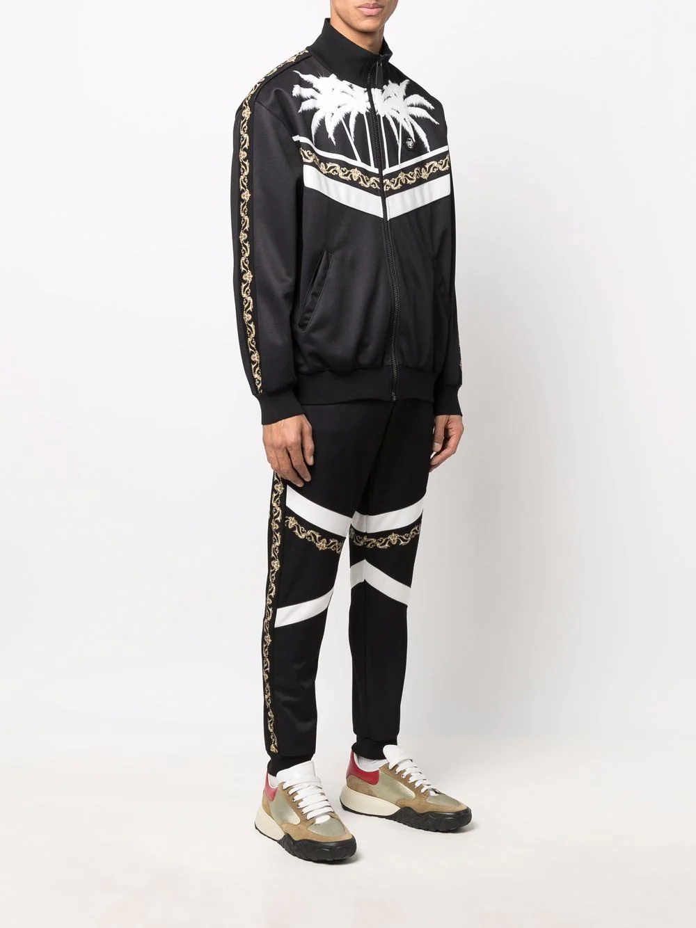Baroque-print gothic tracksuit - 3