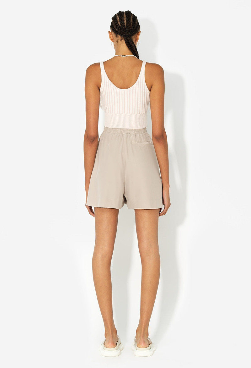 SILK COTTON RIB TANK 4