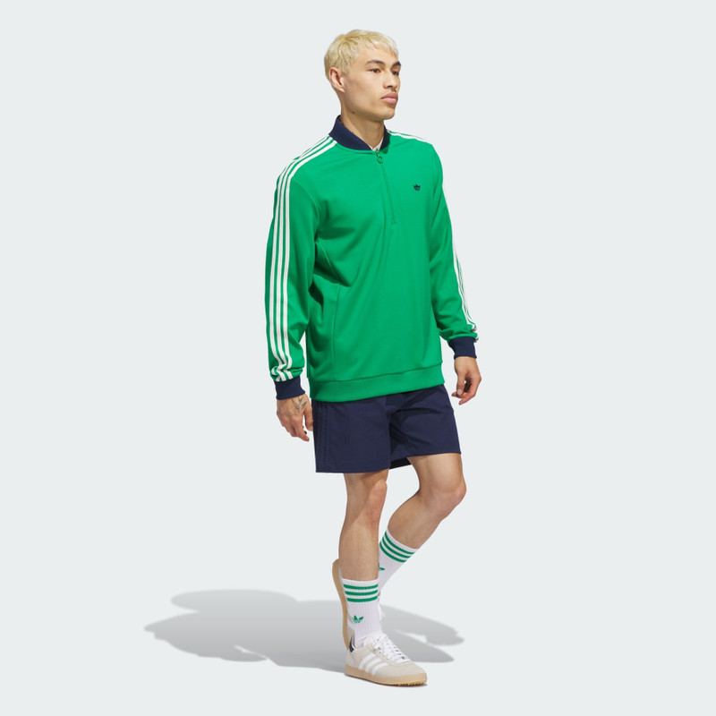 Originals 3-Stripes 1/4 Zip Sweatshirt 4