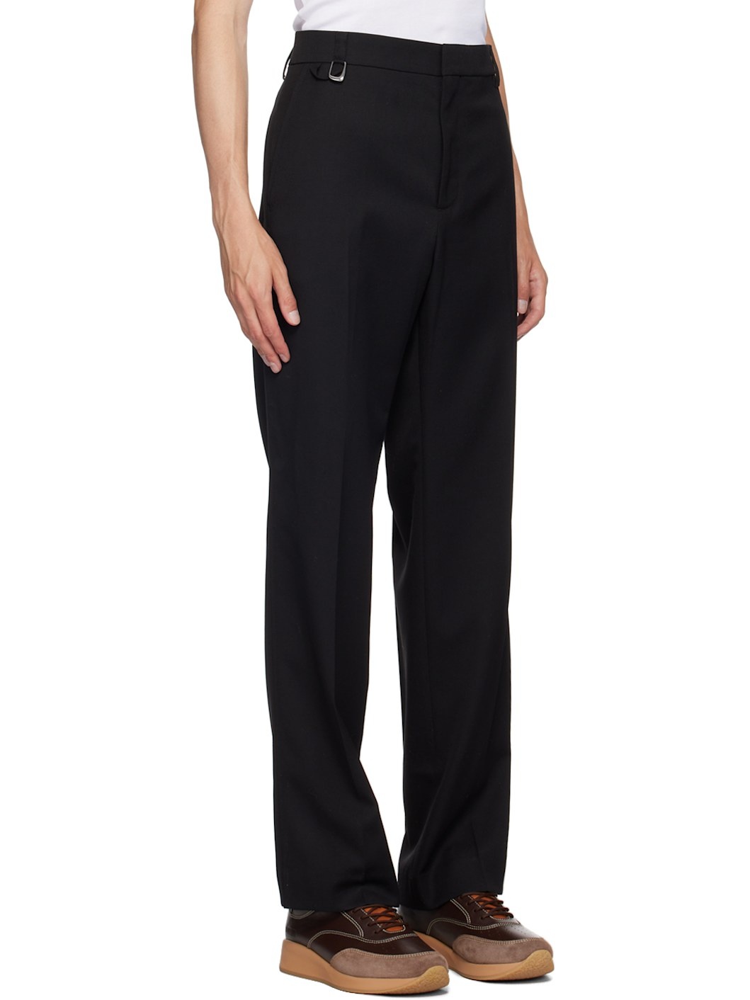 Black La Casa 'Le pantalon Melo' Trousers - 2
