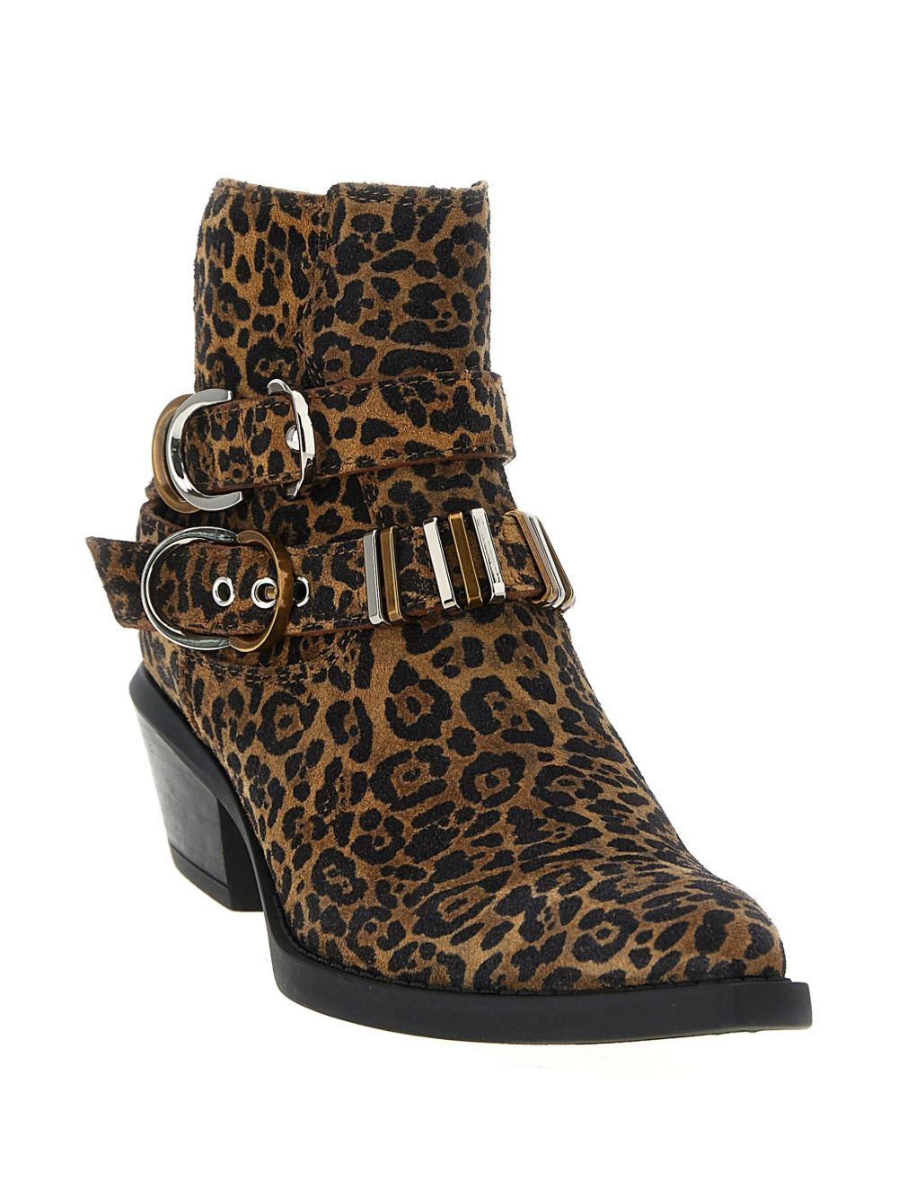 Tex 13 leopard-print ankle boots - 2