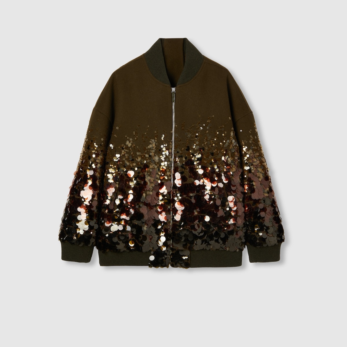 Batavia wool bomber jacket - 1