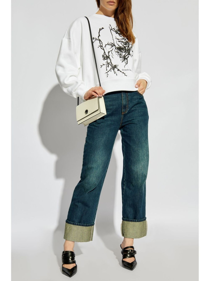 Alexander McQueen graphic-print sweatshirt outlook