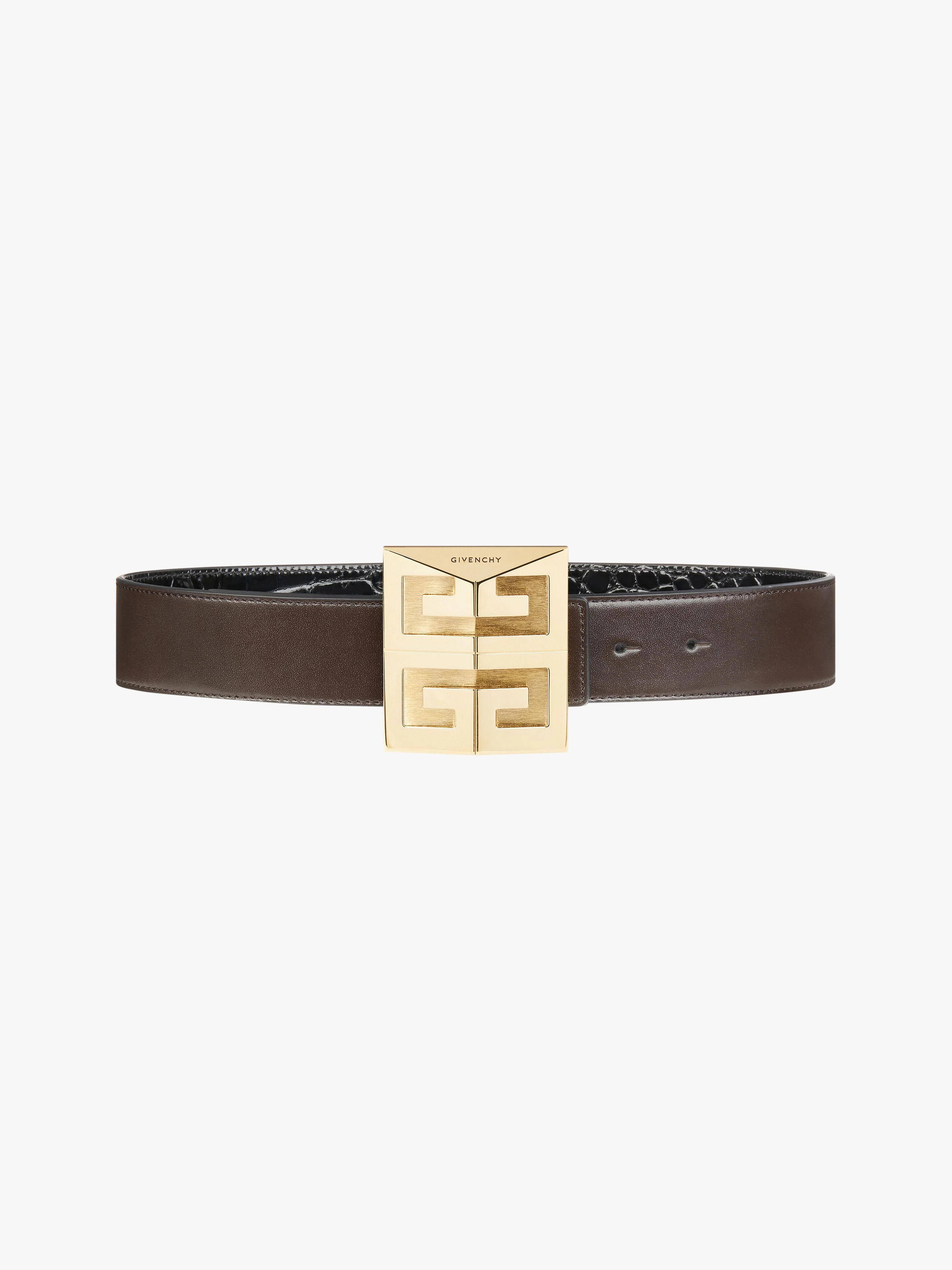 4G REVERSIBLE BELT IN LEATHER - 3