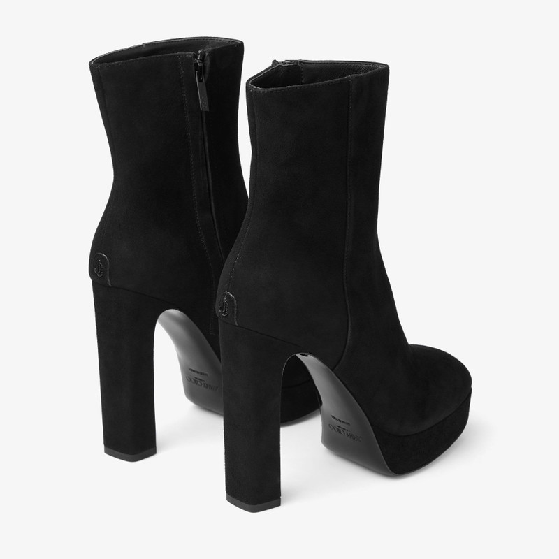 JIMMY CHOO Marene Ankle Boot 120
Black Suede Ankle Boots outlook