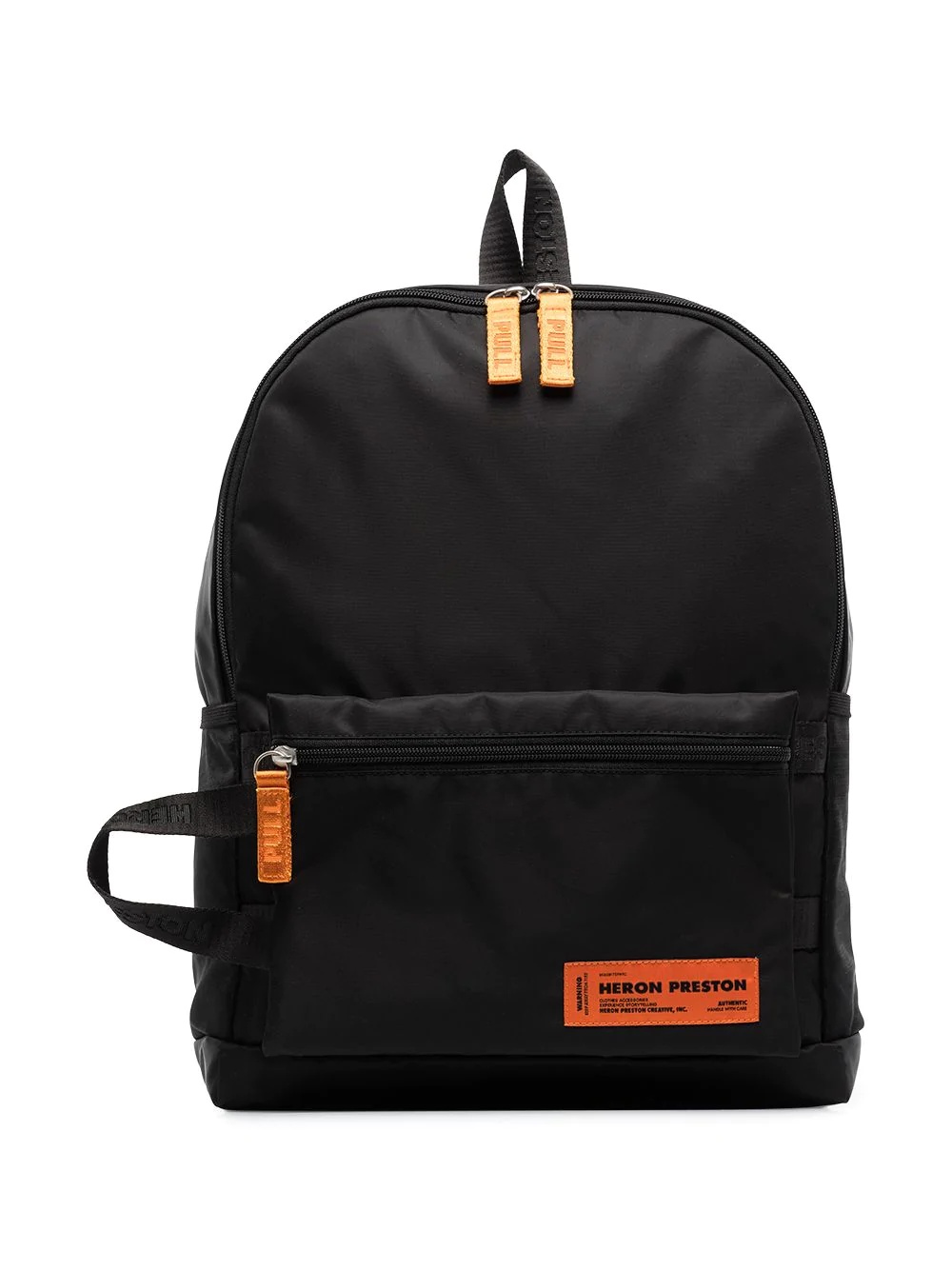 logo patch backpack - 1