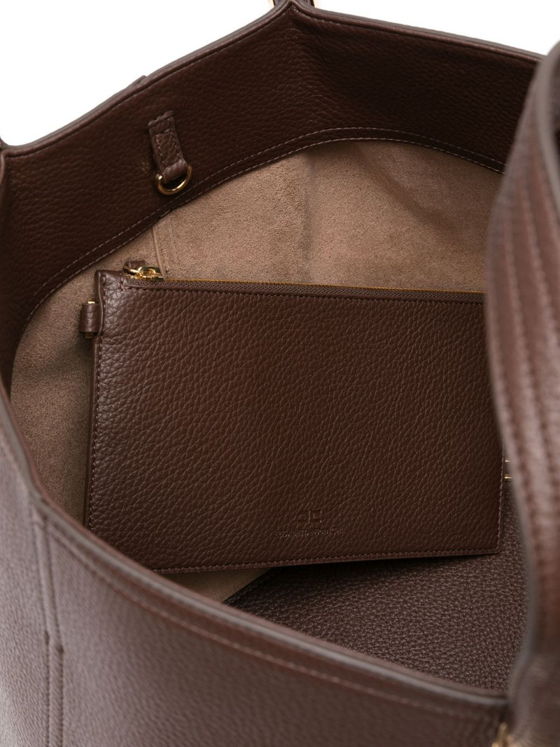 clasp-detail tote bag 5