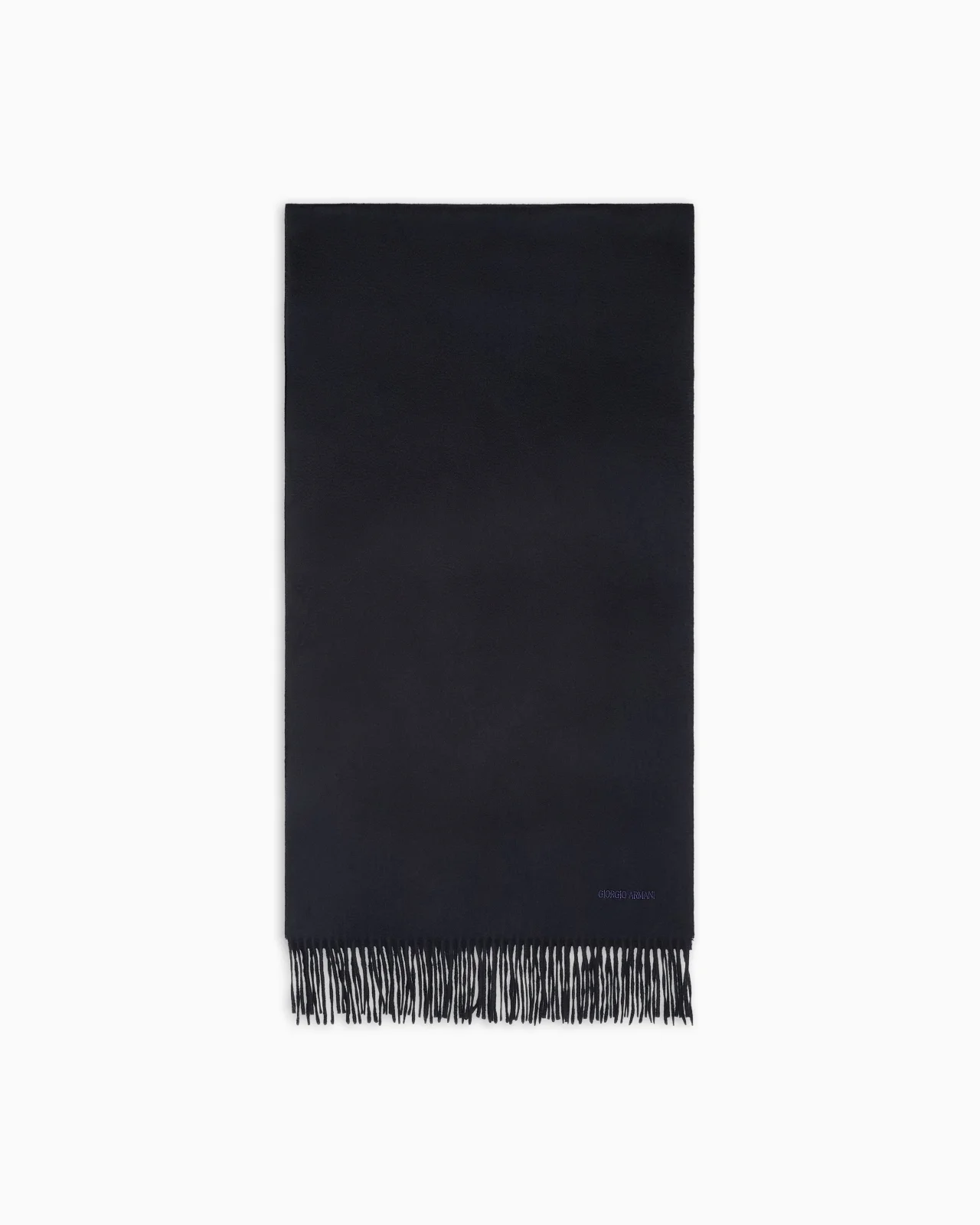 CASHMERE STOLE WITH FRINGING - 1
