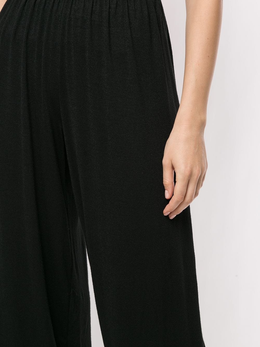 wide leg cropped trousers - 5