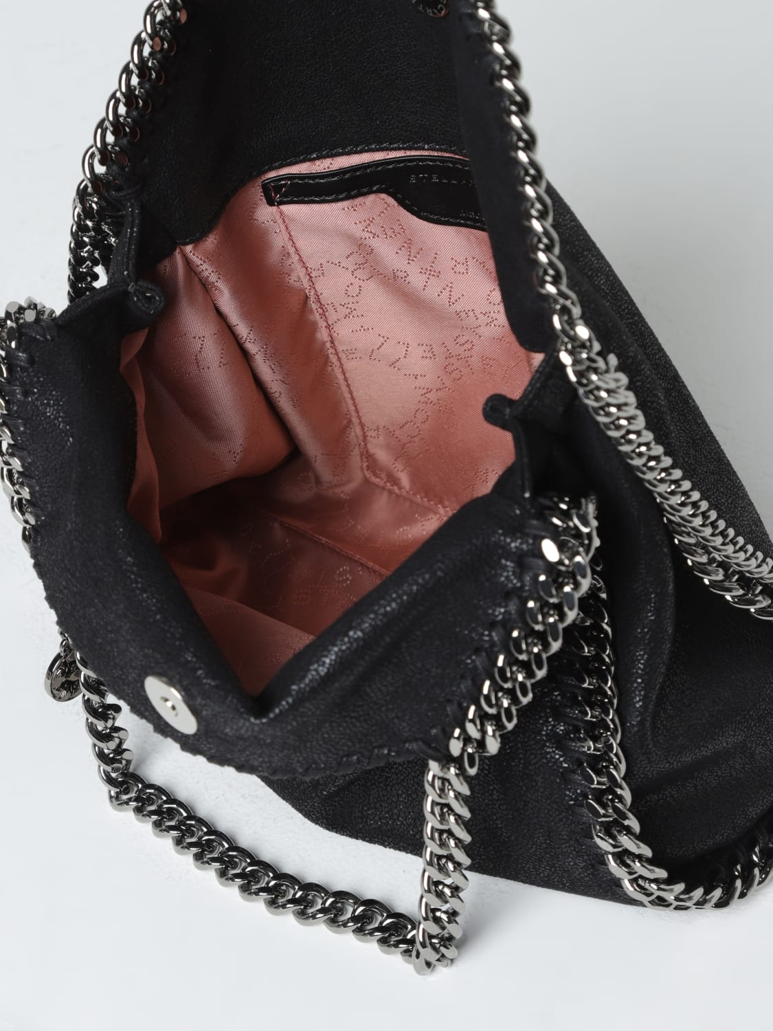 Stella McCartney Falabella crackle suede tote bag - 5