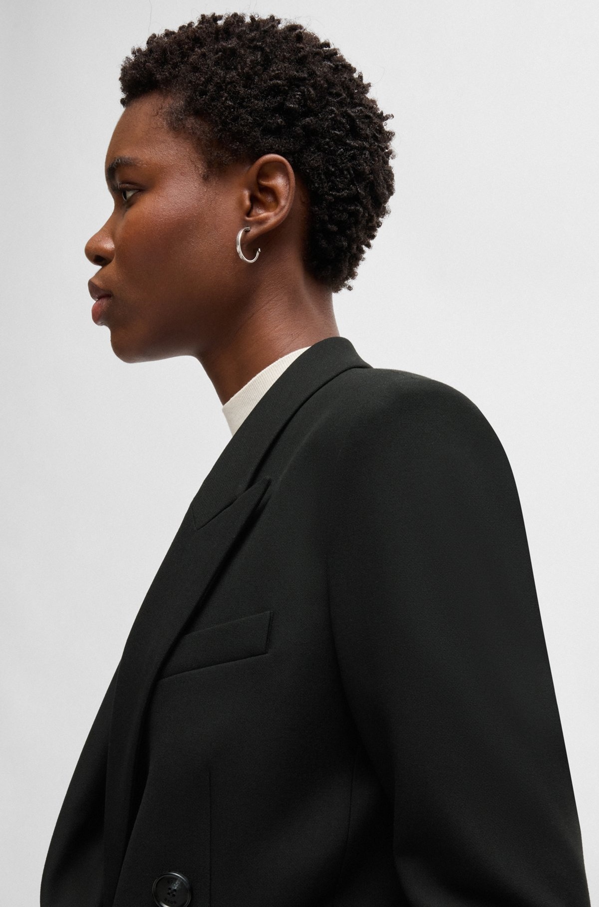 REGULAR-FIT JACKET WITH DOUBLE-BREASTED CLOSURE - 6